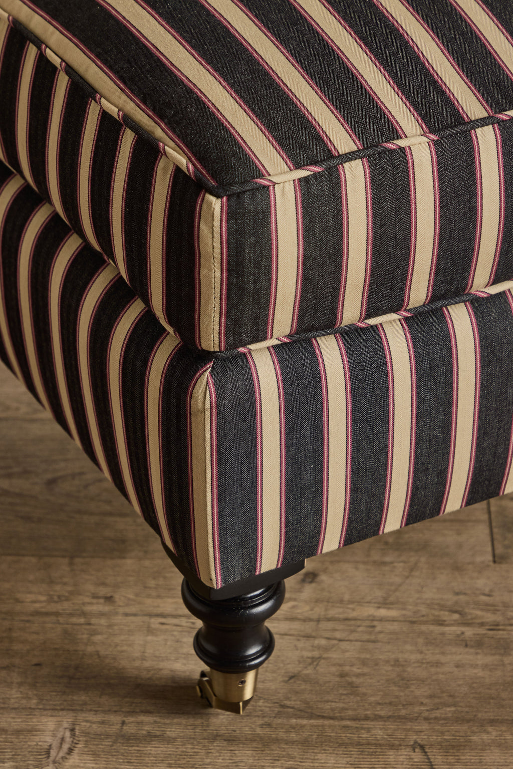Nicky Kehoe - English Roll Arm Ottoman