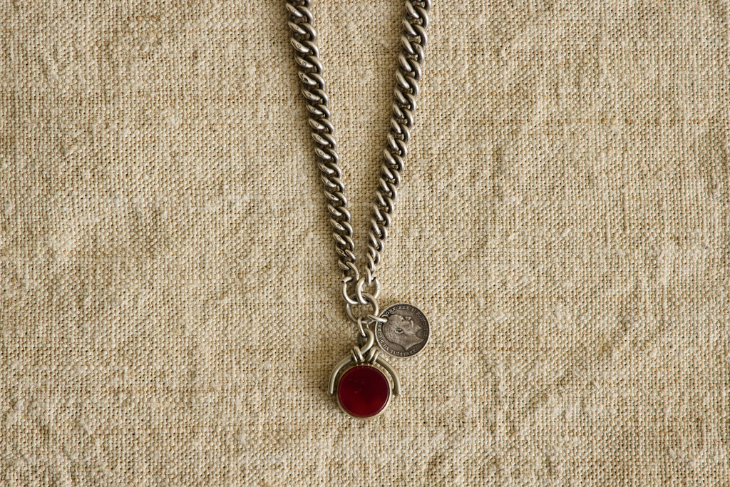 Nicky Kehoe - Dual Sided Carnelian Necklace