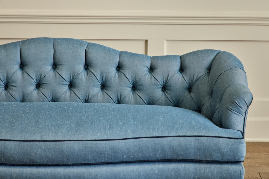 Nicky Kehoe - Tufted Camelback Sofa