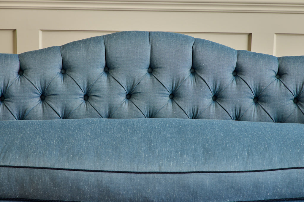 Nicky Kehoe - Tufted Camelback Sofa