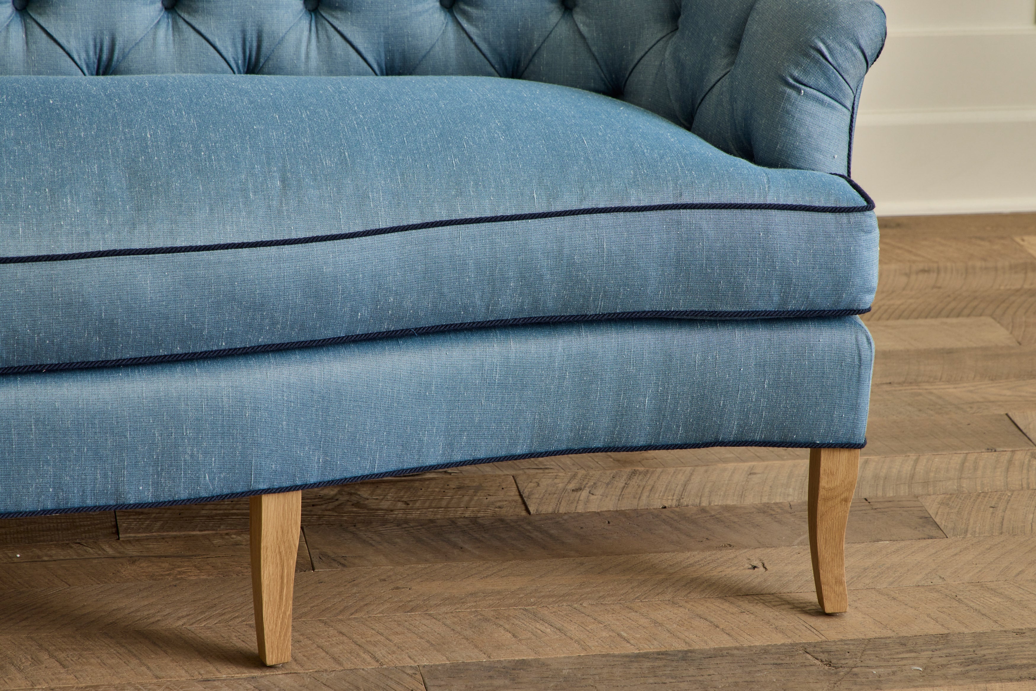 Nicky Kehoe - Tufted Camelback Sofa