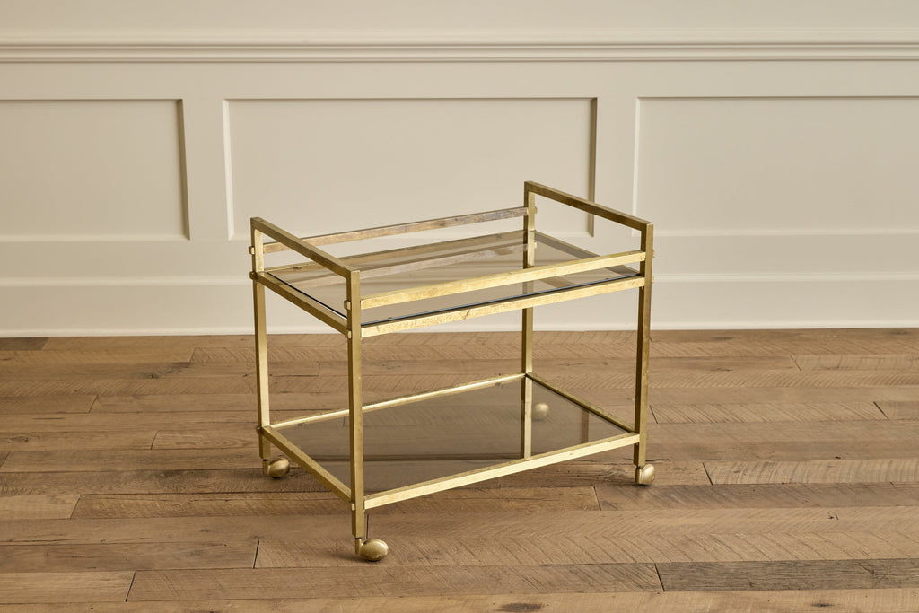 Nicky Kehoe - Brass Modernist Bar Cart