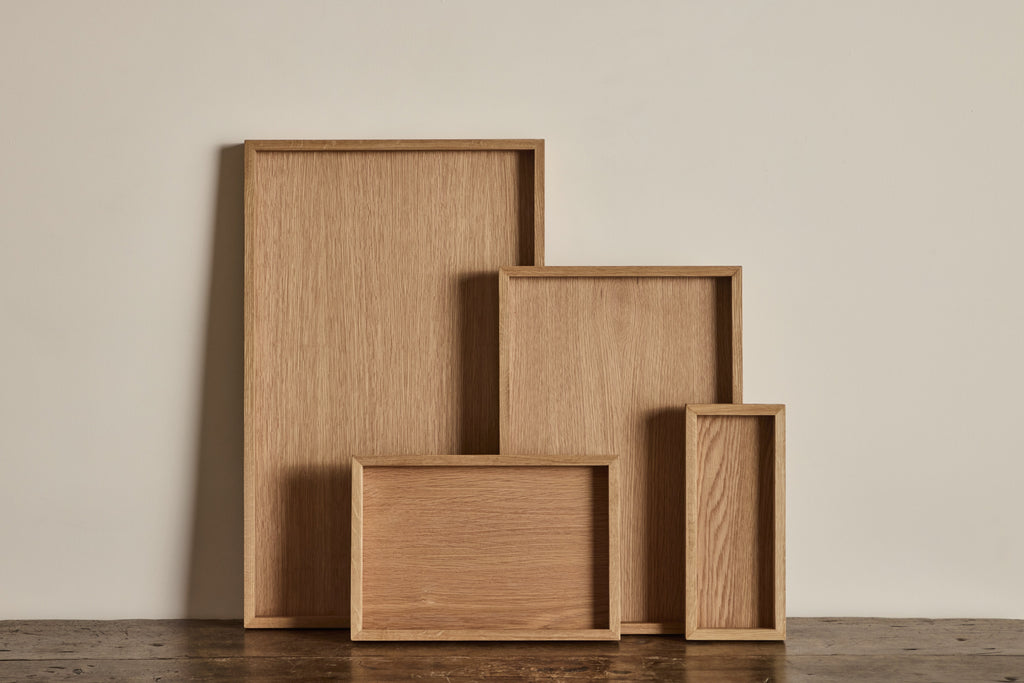 Nicky Kehoe - Rectangular Tray, Natural Oak