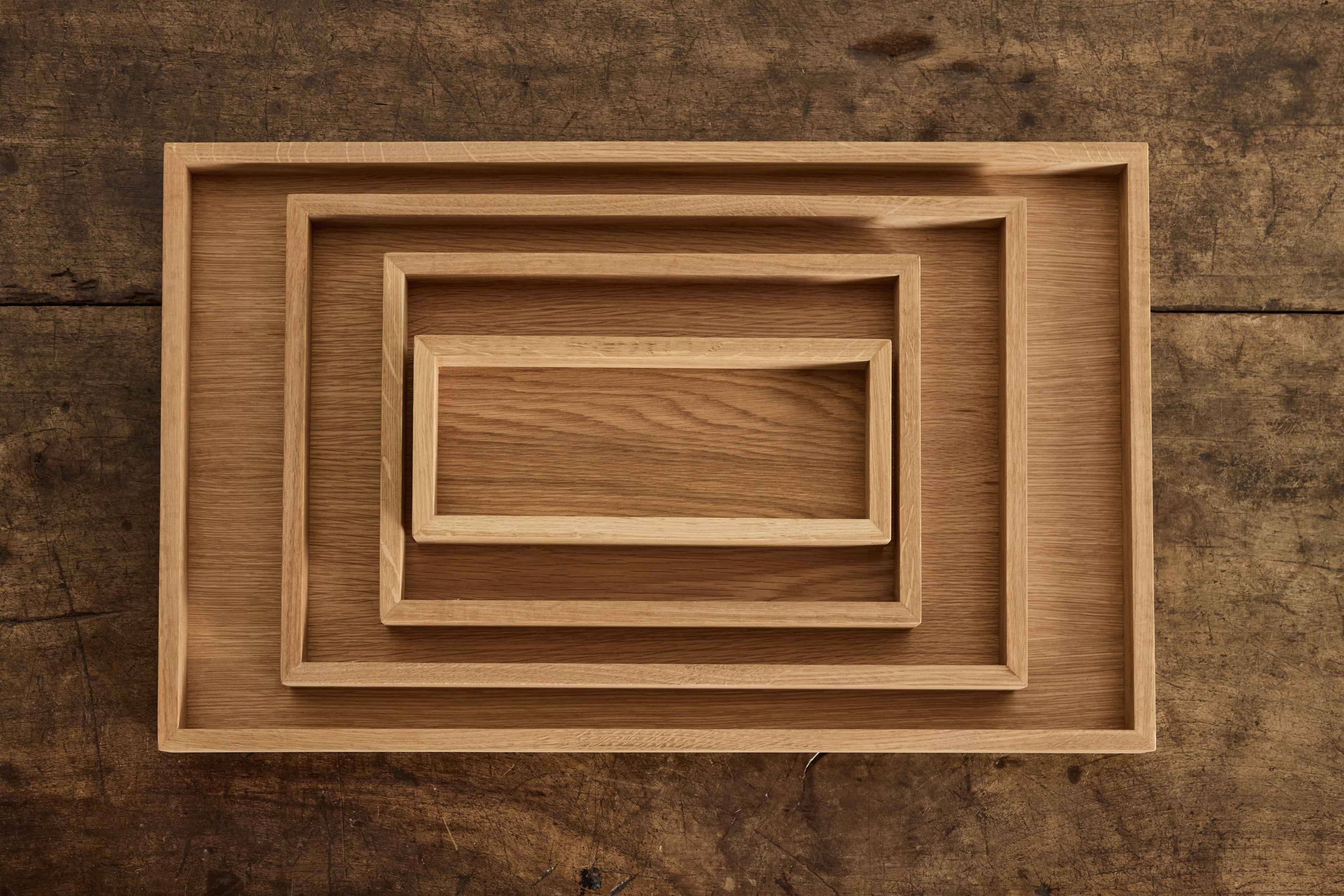 Nicky Kehoe - Rectangular Tray, Natural Oak
