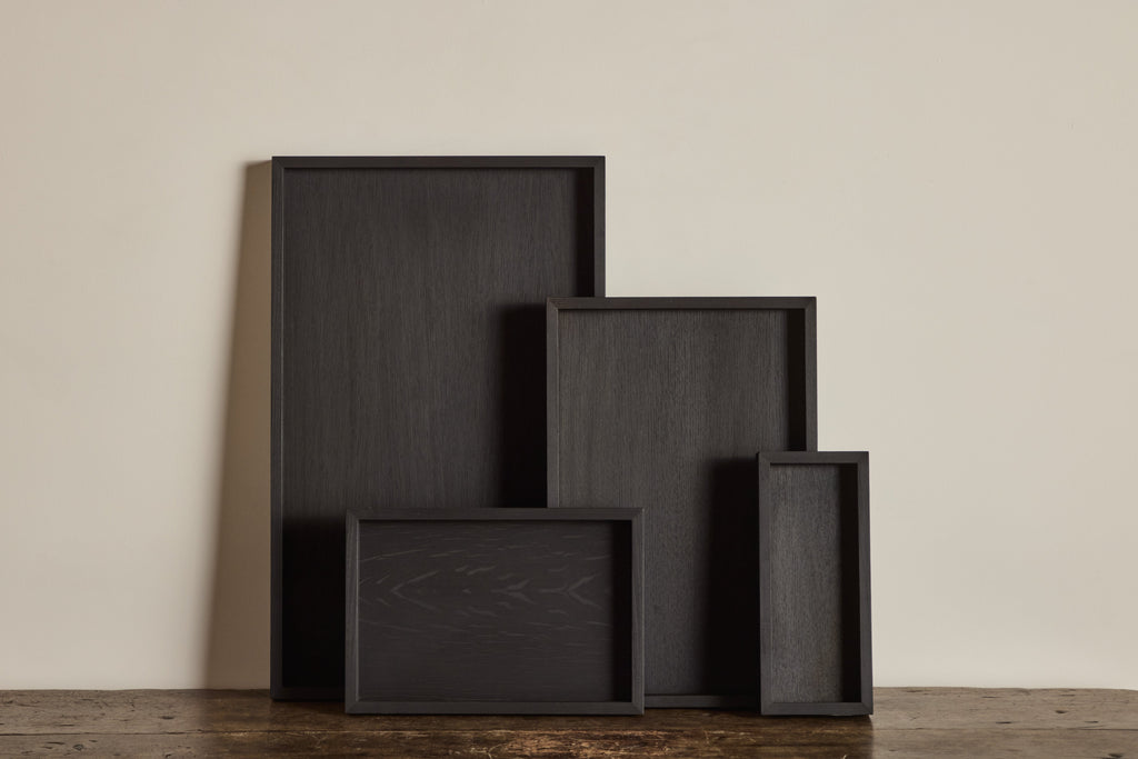 Nicky Kehoe - Rectangular Tray, Ebony
