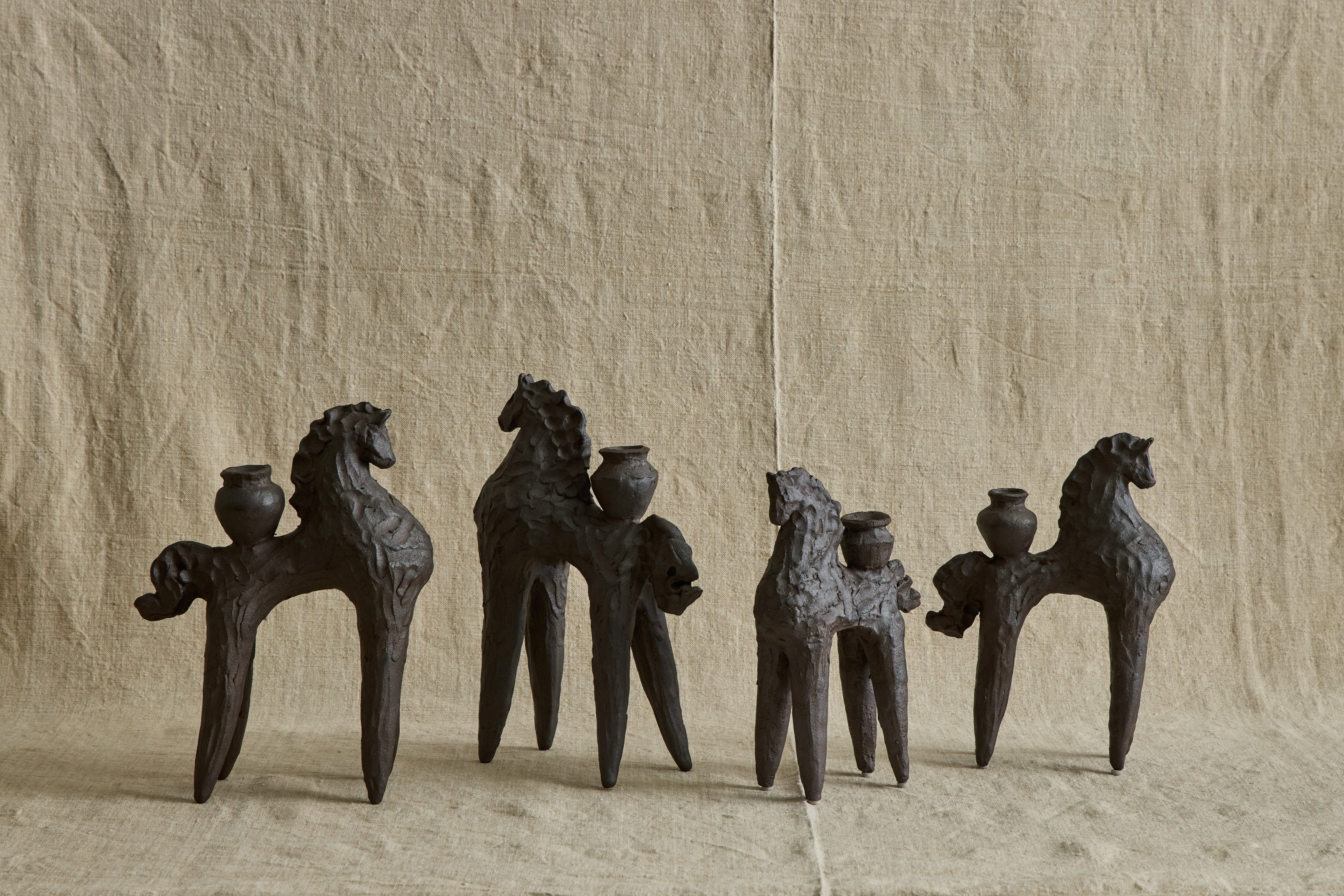 Nicky Kehoe - Horse Candlestick Holder