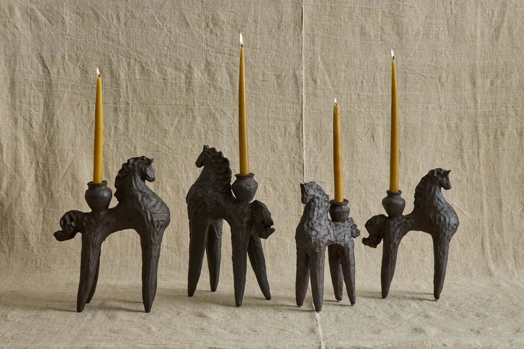 Nicky Kehoe - Horse Candlestick Holder