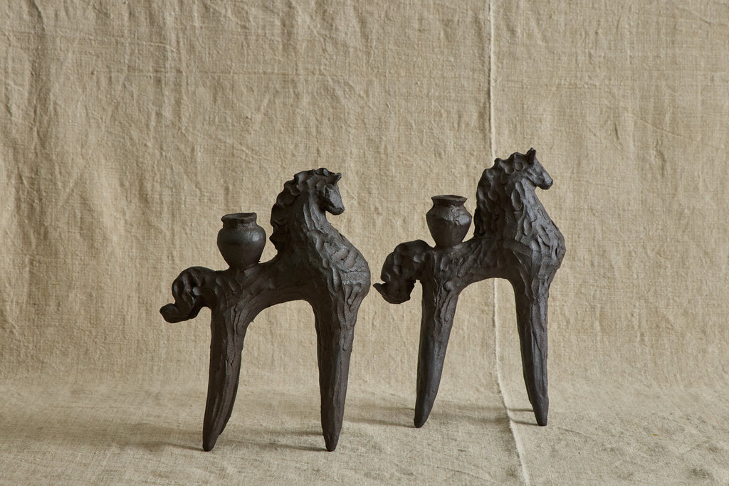 Nicky Kehoe - Horse Candlestick Holder
