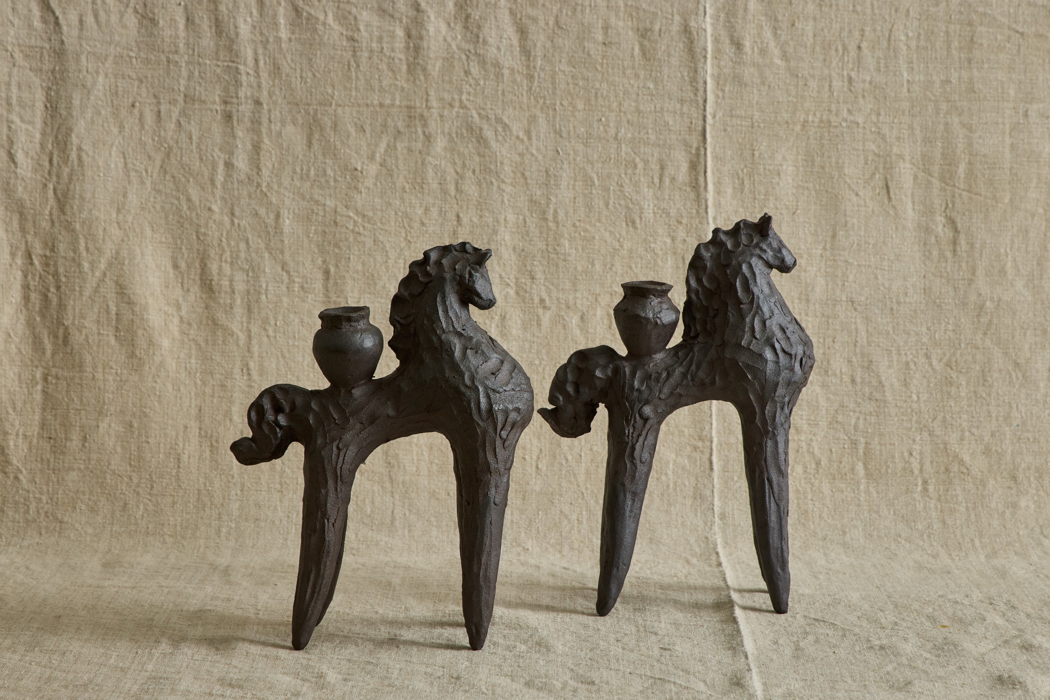 Nicky Kehoe - Horse Candlestick Holder