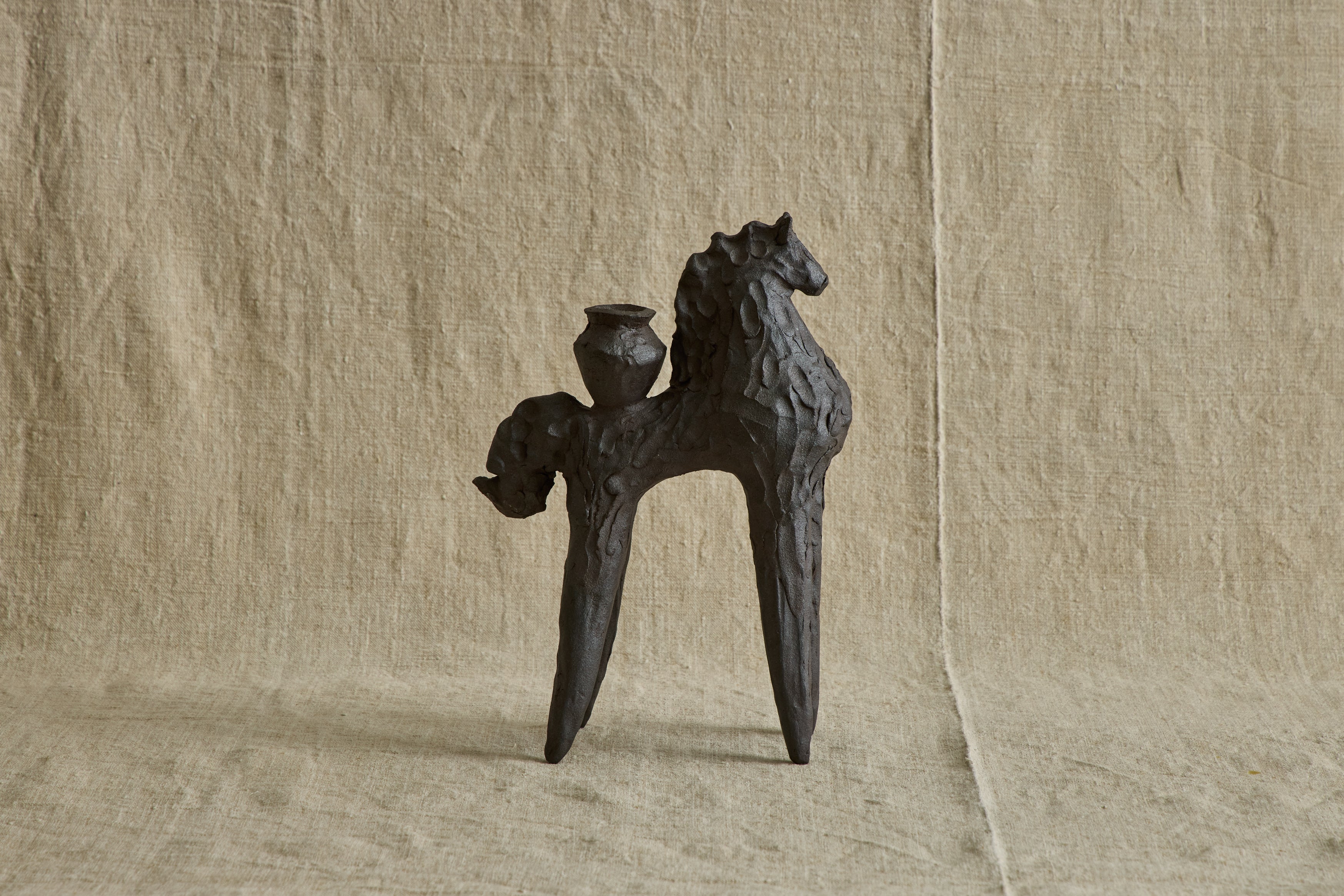 Nicky Kehoe - Horse Candlestick Holder