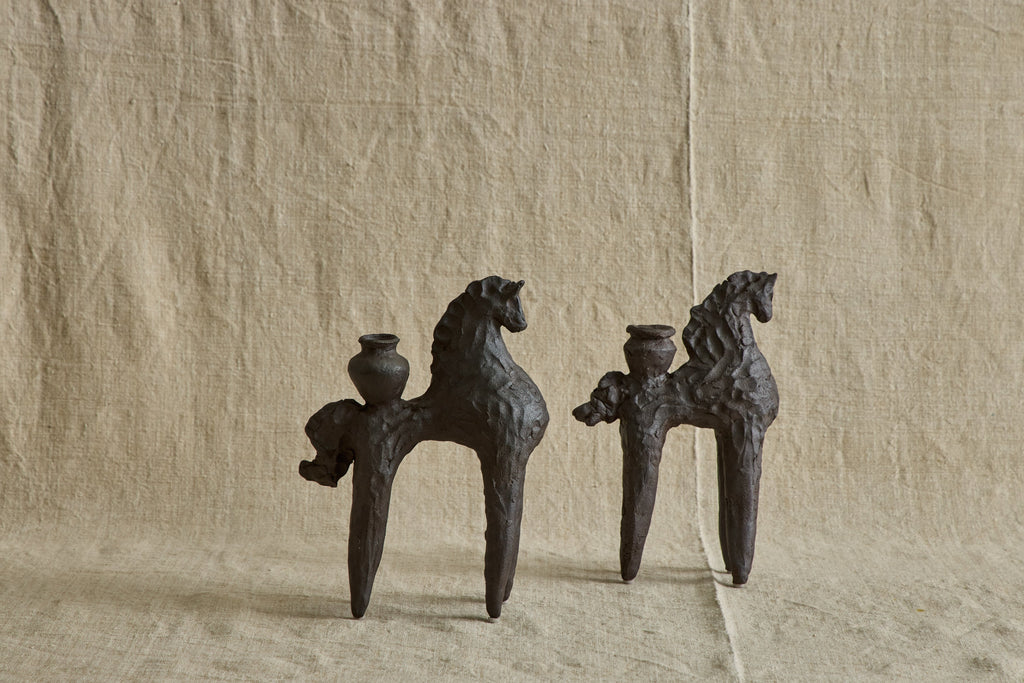 Nicky Kehoe - Horse Candlestick Holder, Medium