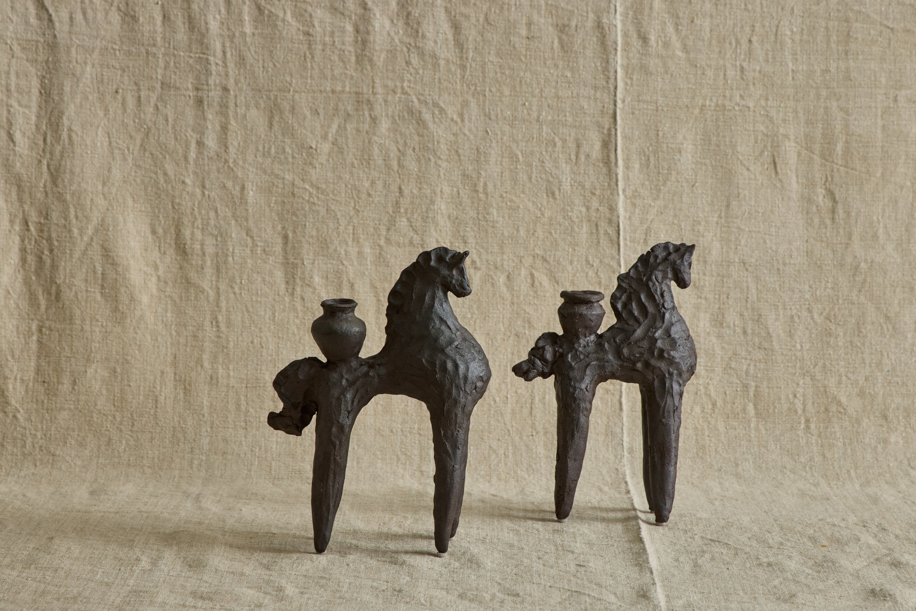 Nicky Kehoe - Horse Candlestick Holder, Medium