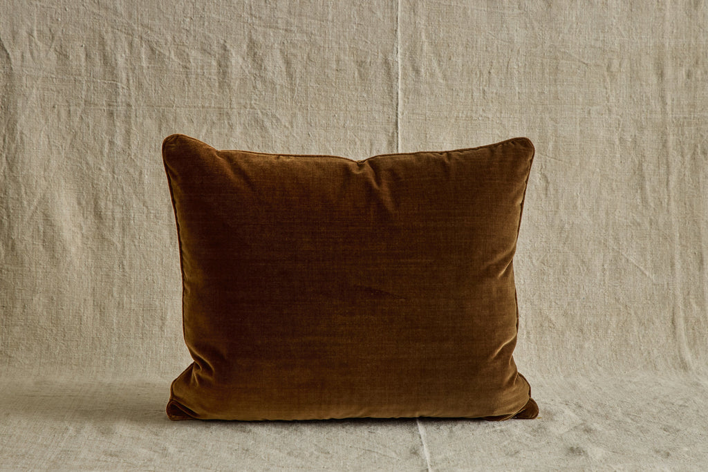 Nicky Kehoe - Velvet Pillow in Ginger