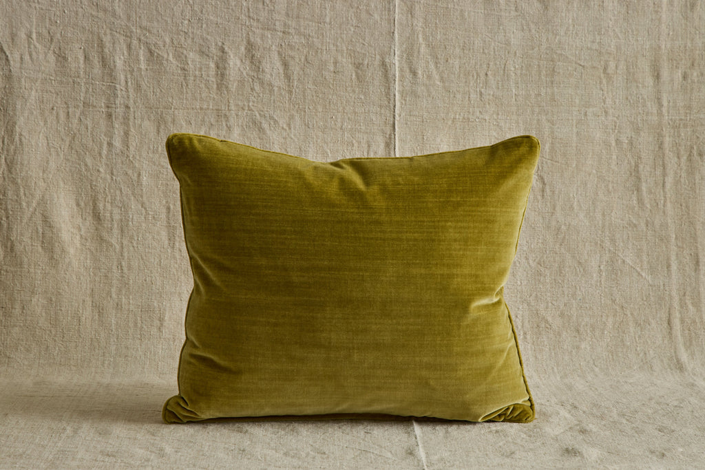 Nicky Kehoe - Velvet Pillow in Olive