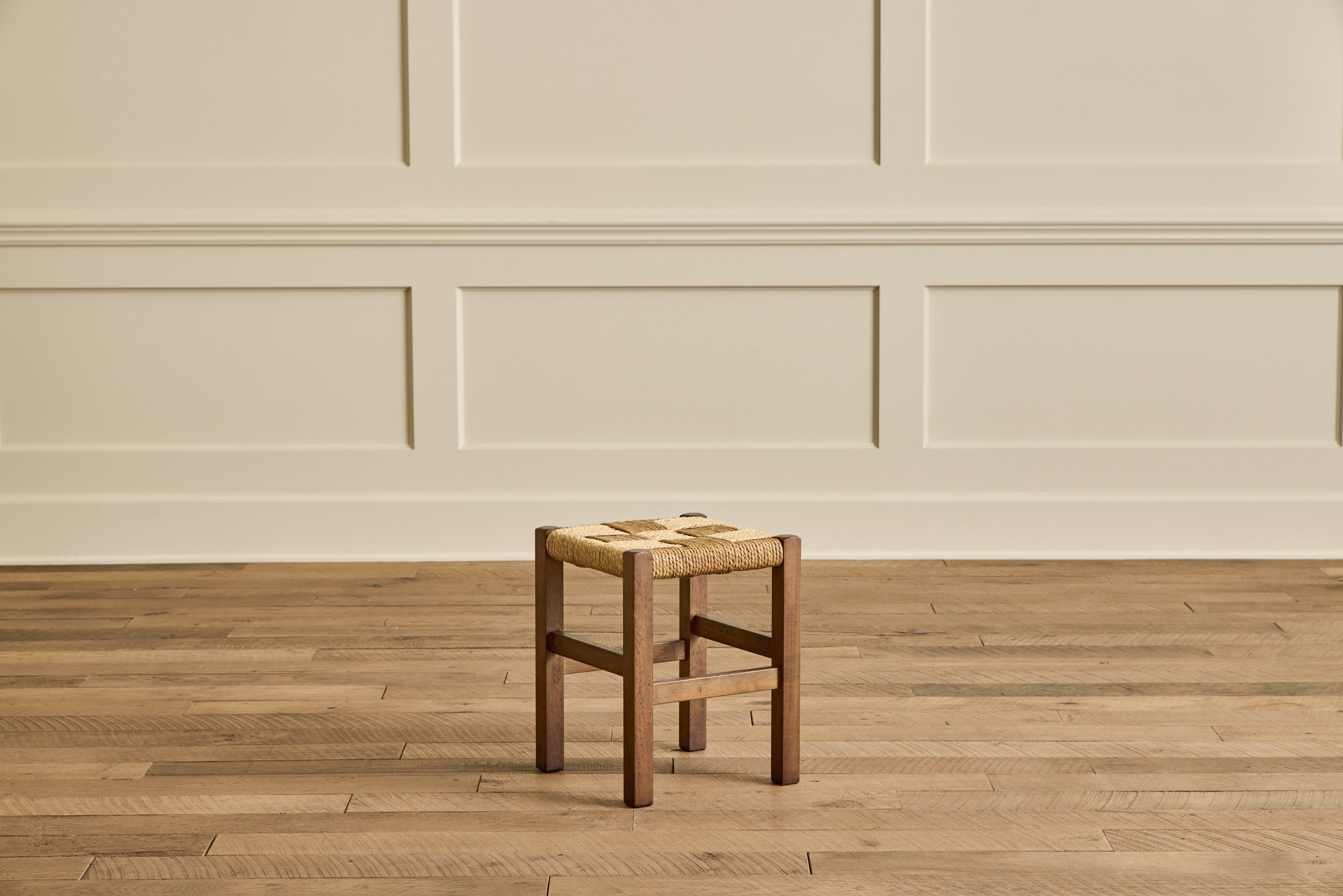 Nicky Kehoe - Danish Wood & Rush Stool