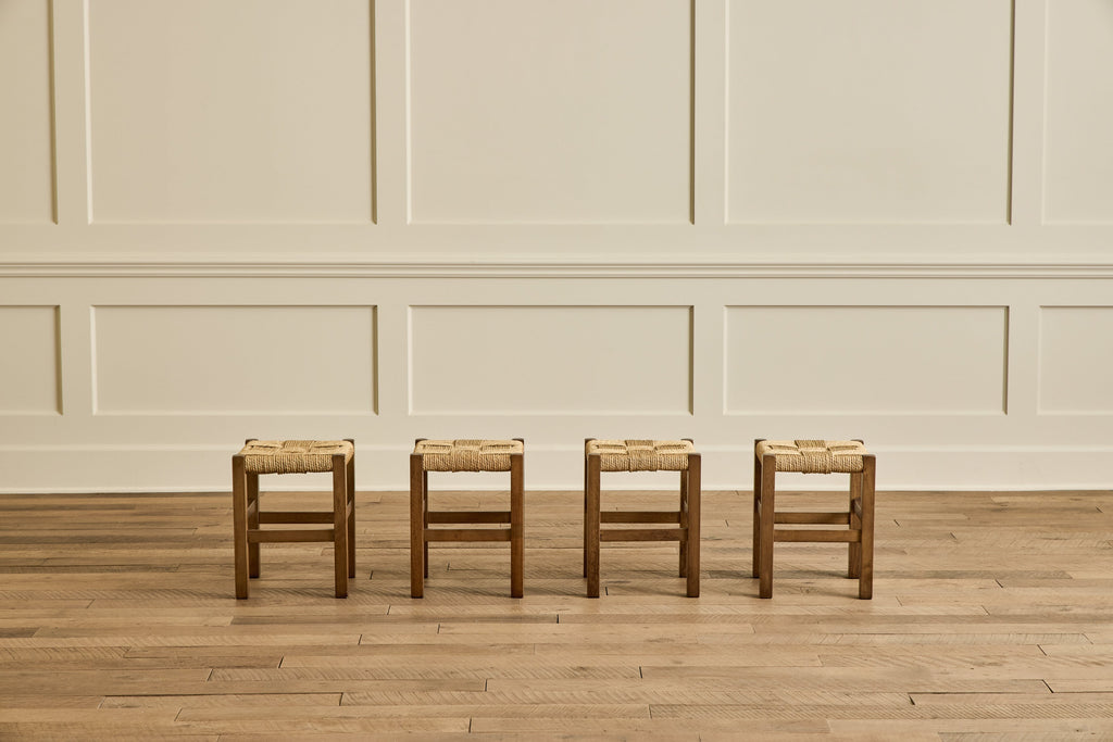 Nicky Kehoe - Danish Wood & Rush Stool