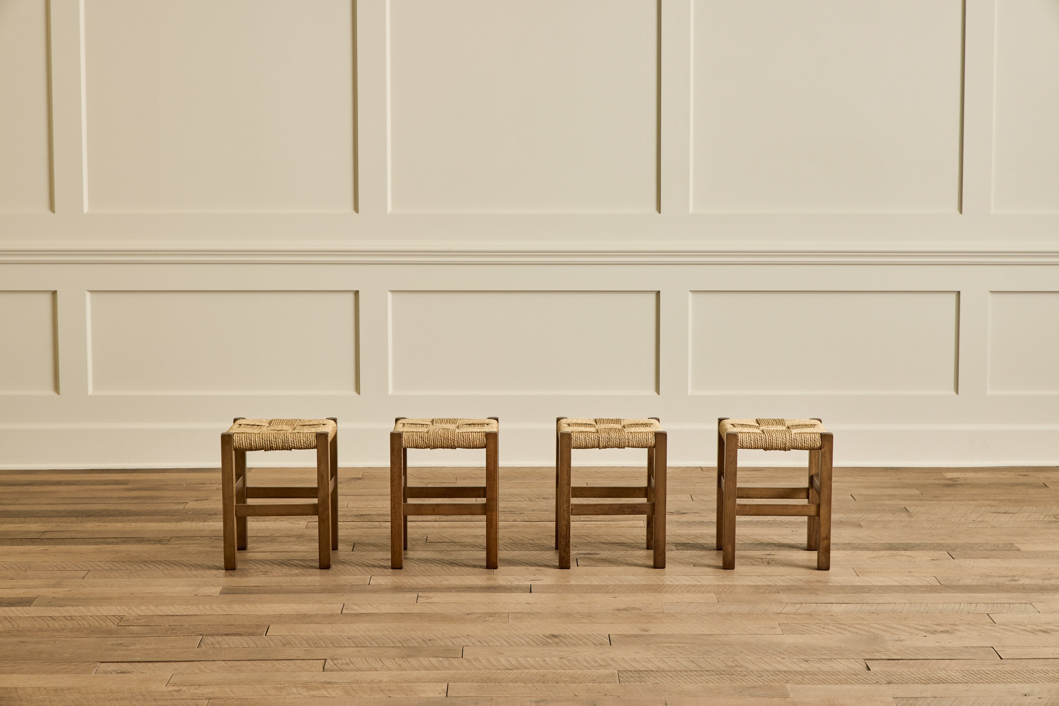 Nicky Kehoe - Danish Wood & Rush Stool