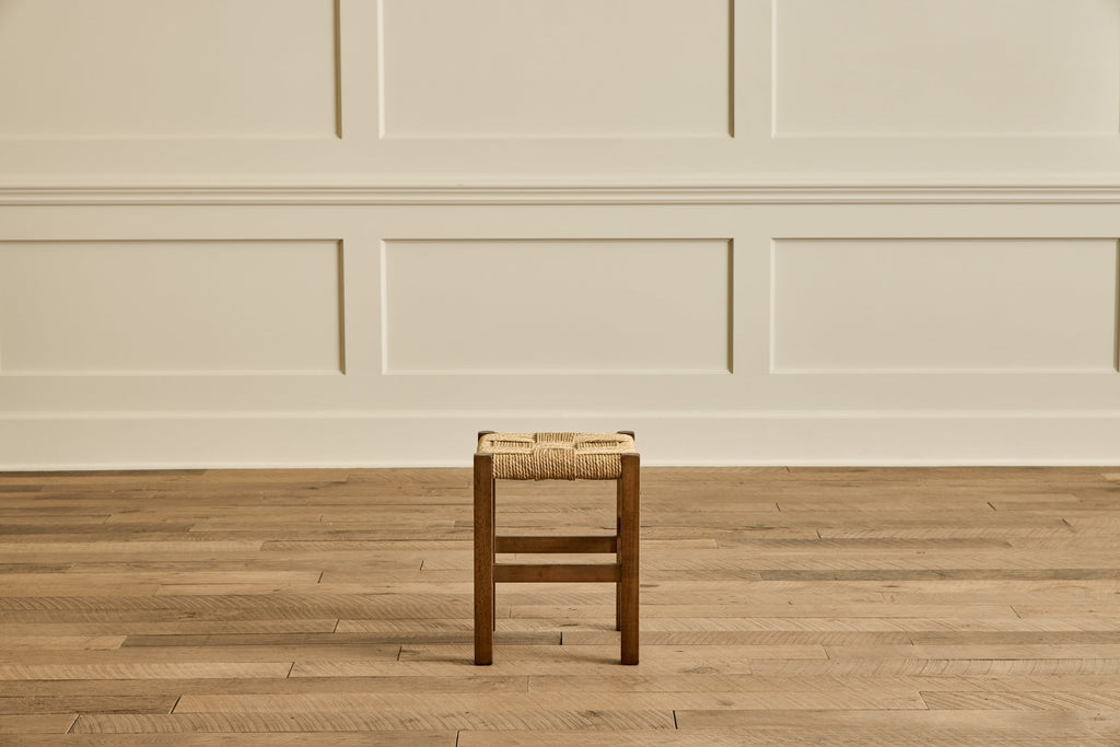 Nicky Kehoe - Danish Wood & Rush Stool