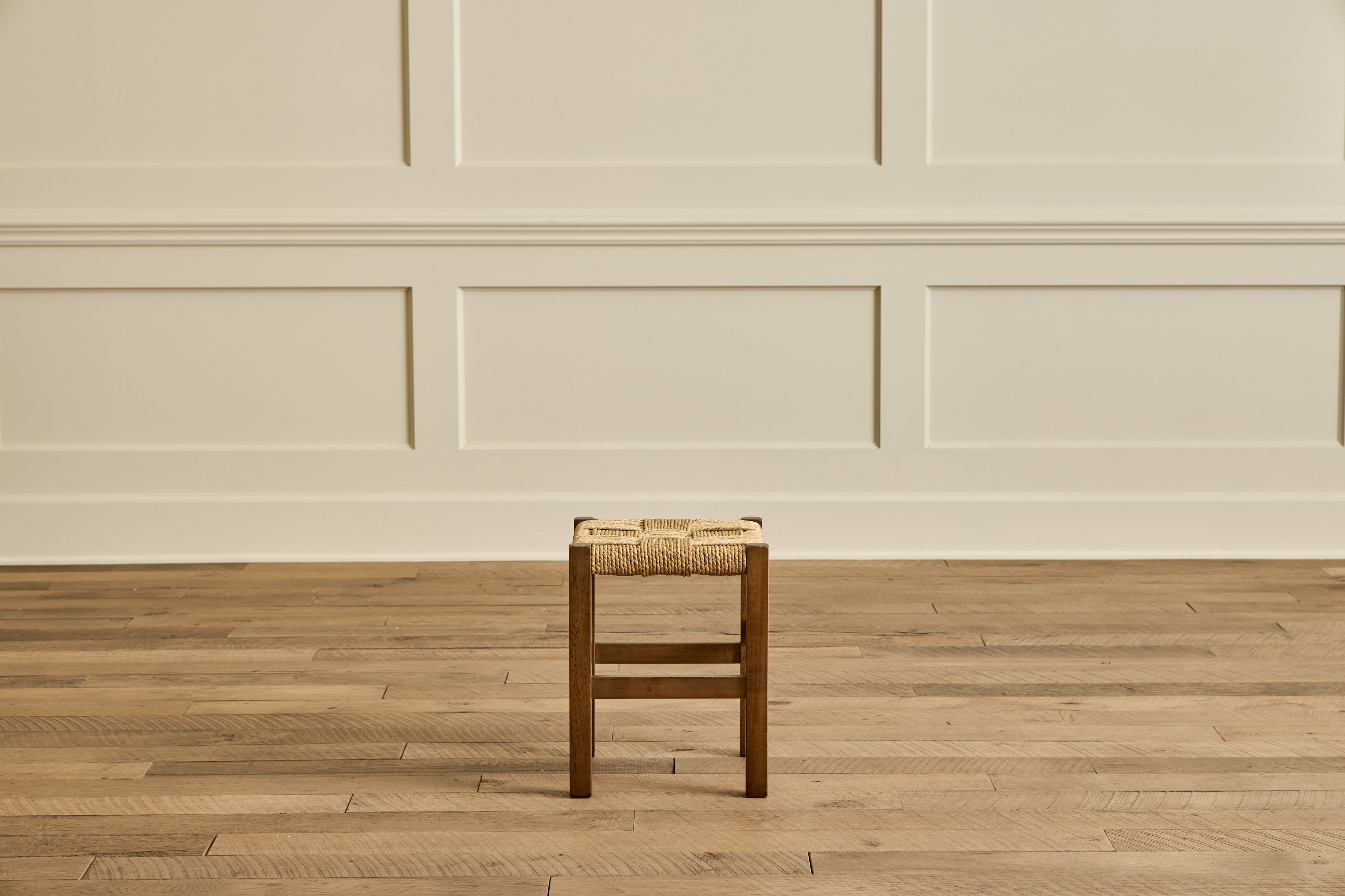 Nicky Kehoe - Danish Wood & Rush Stool