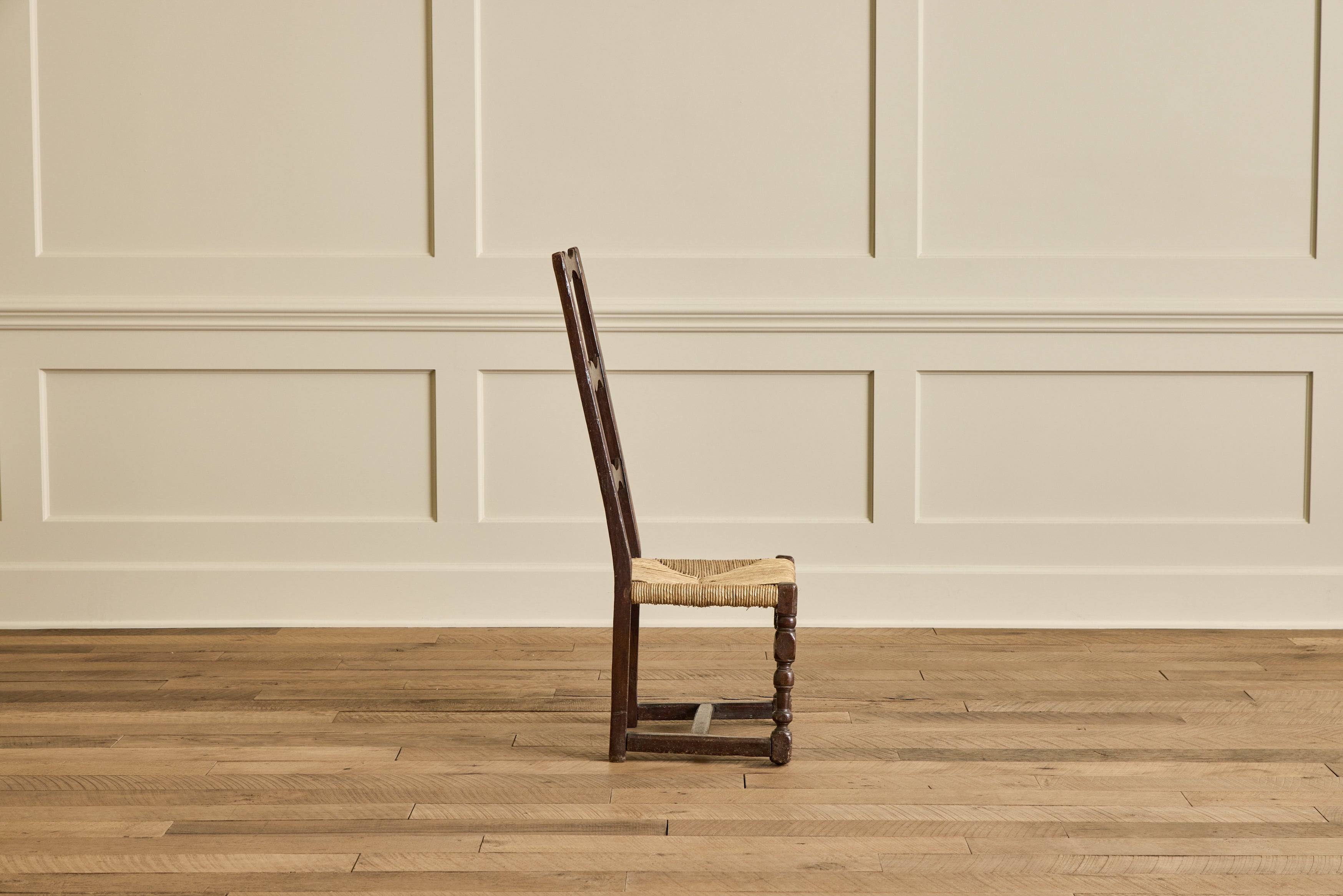 Nicky Kehoe - Pair of High Back Rush Chairs