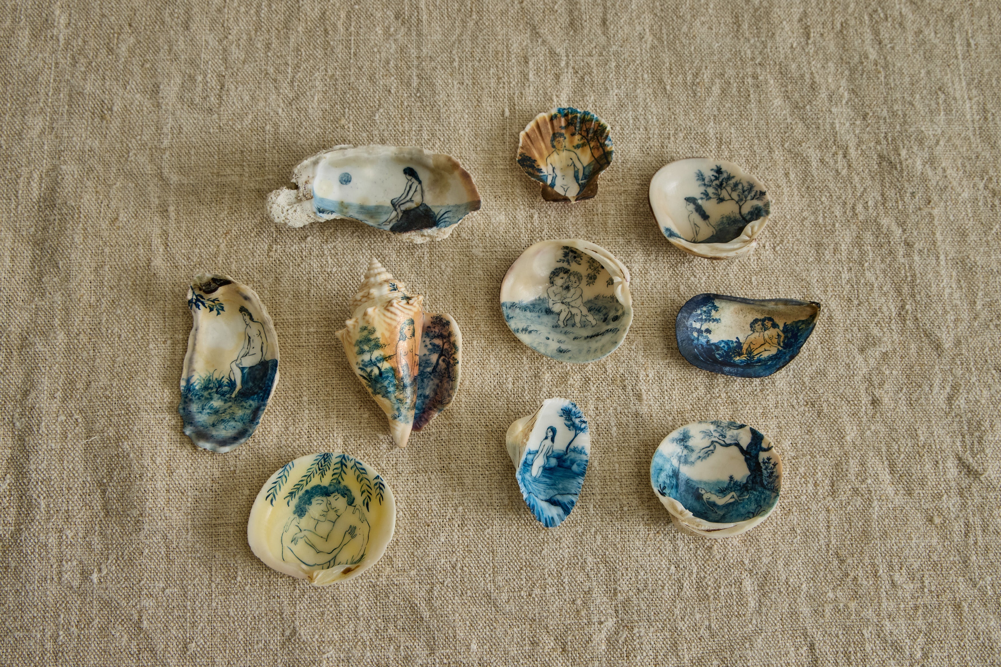 Nicky Kehoe - Painted Shell No. 4