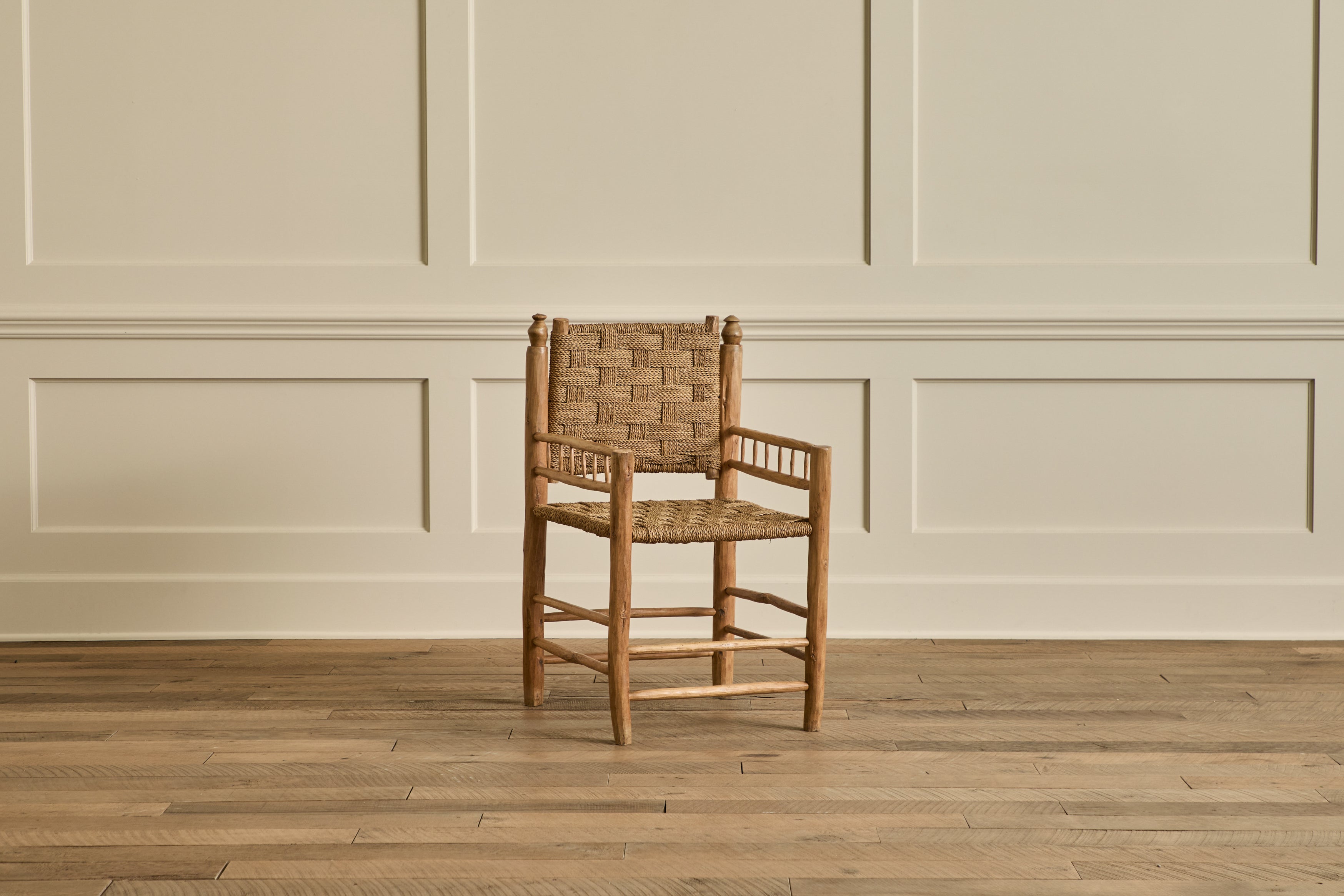 Nicky Kehoe - Pair of Woven Lounge Chairs