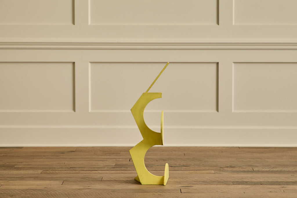 Nicky Kehoe - Yellow Abstract Sculpture