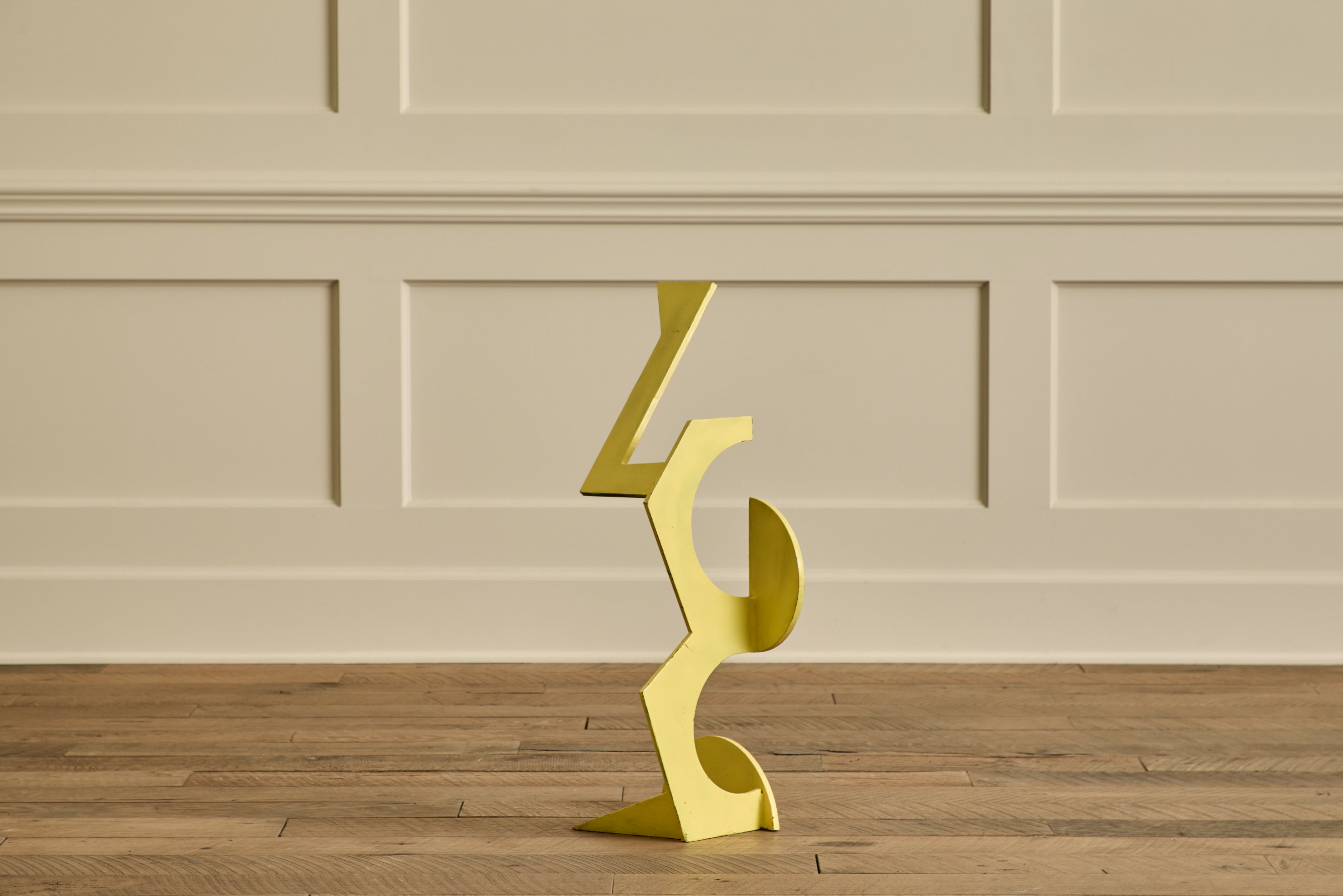 Nicky Kehoe - Yellow Abstract Sculpture