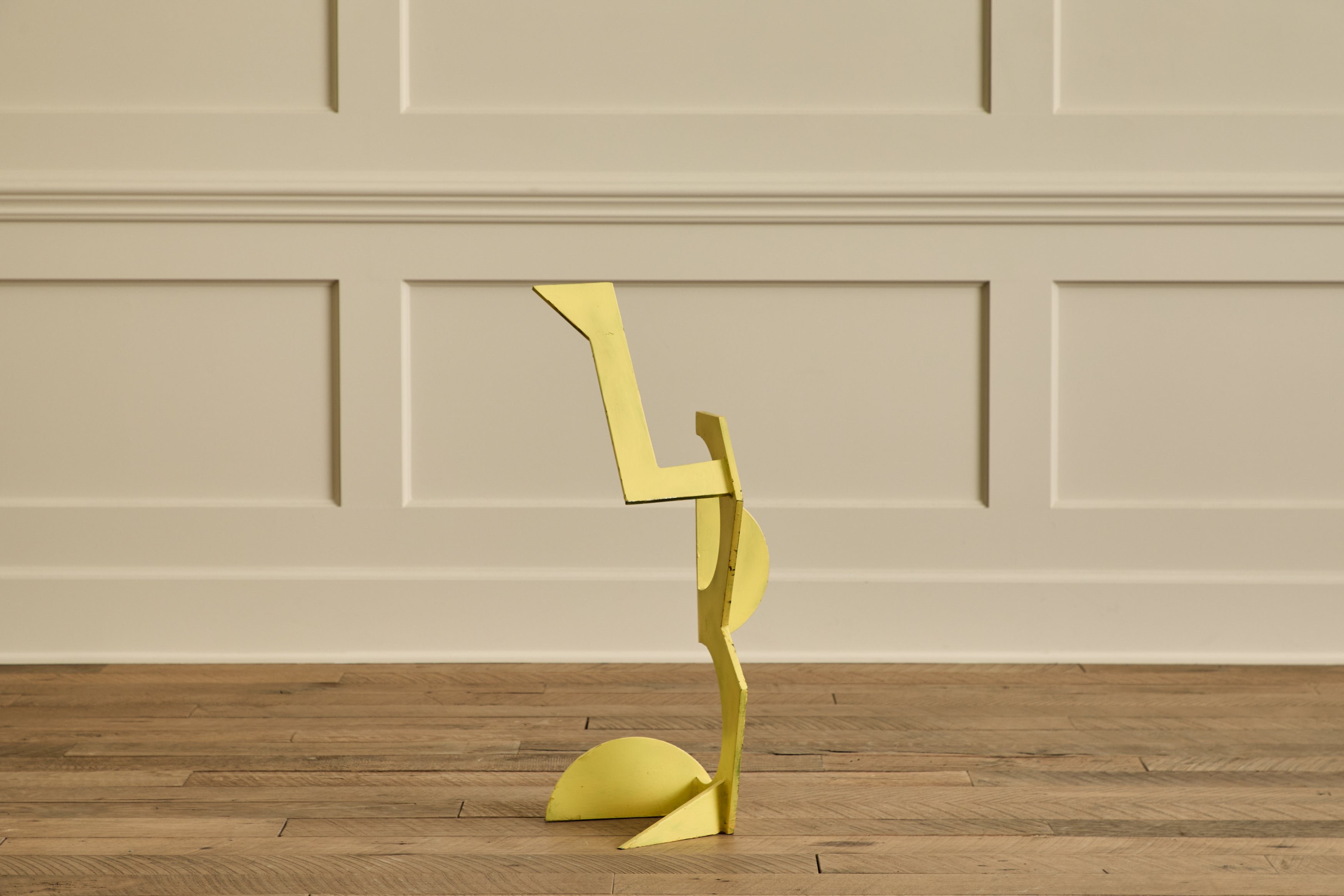 Nicky Kehoe - Yellow Abstract Sculpture