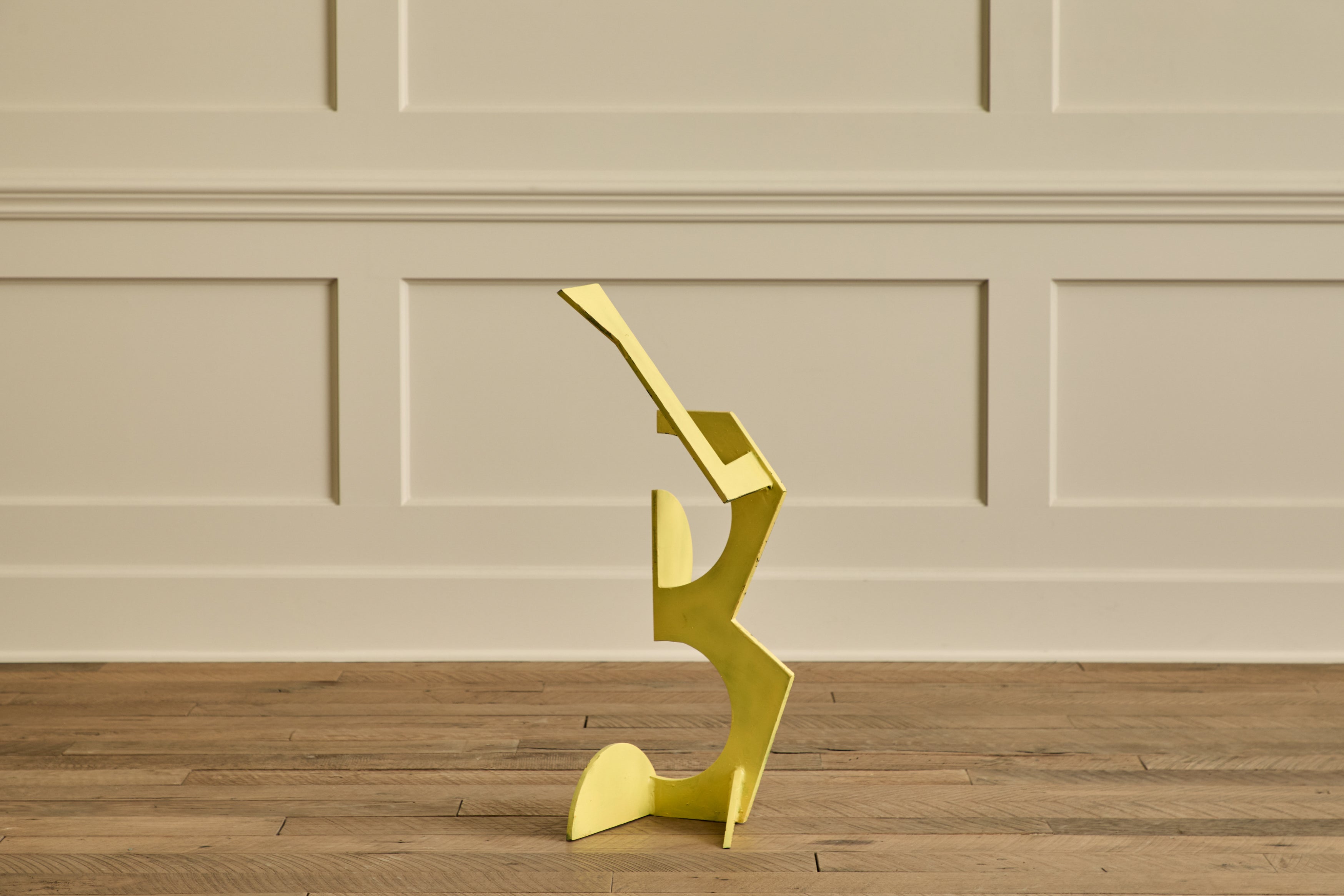 Nicky Kehoe - Yellow Abstract Sculpture