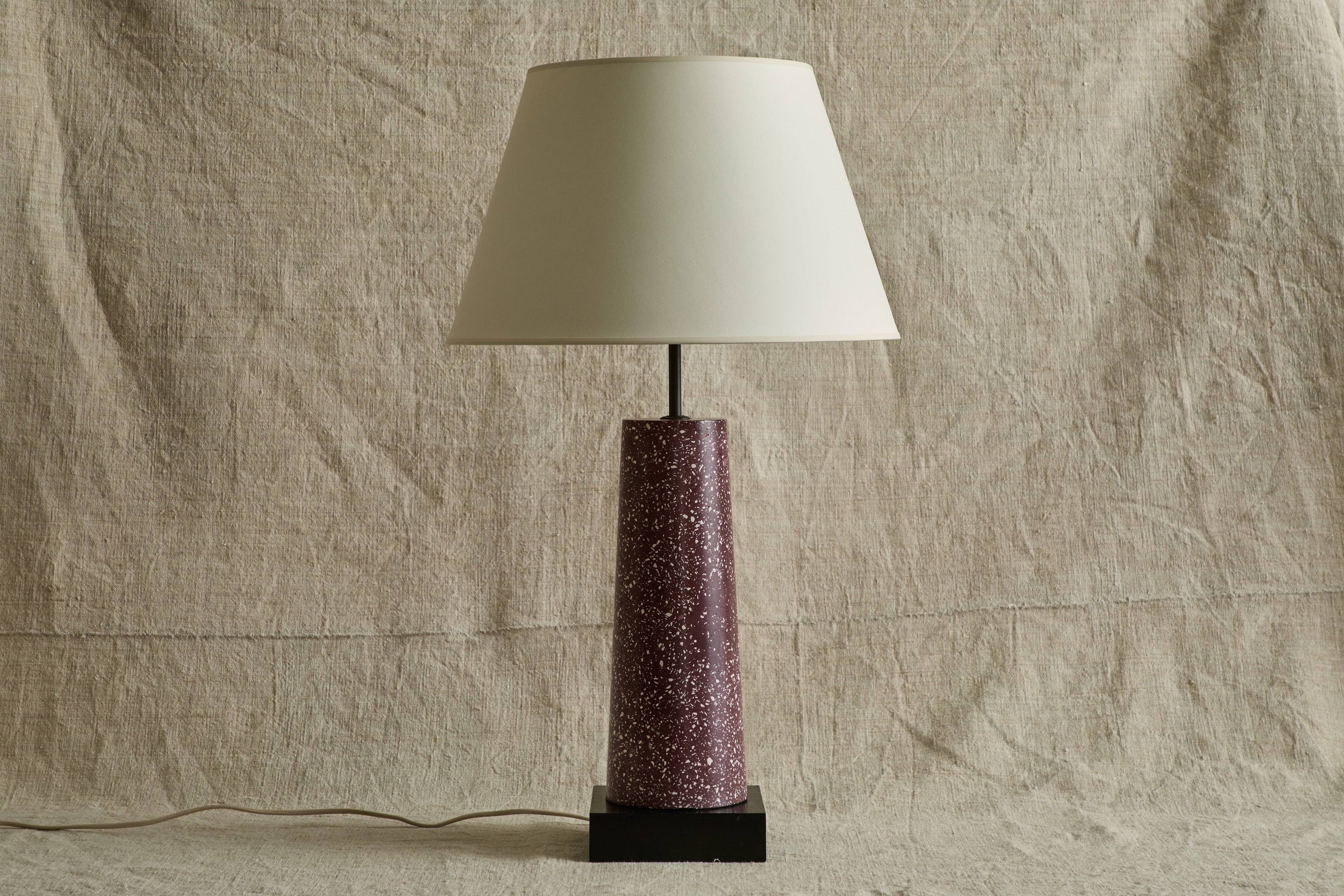 Nicky Kehoe - Scagliola Table Lamp, Porphyry
