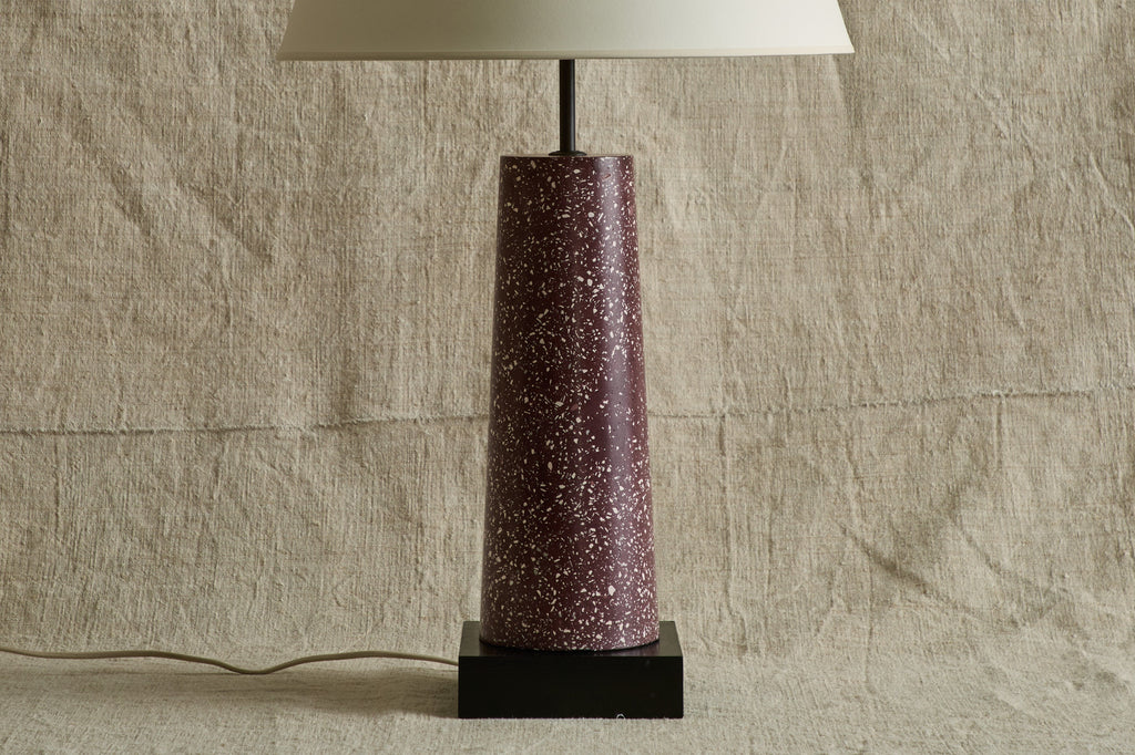 Nicky Kehoe - Scagliola Table Lamp, Porphyry