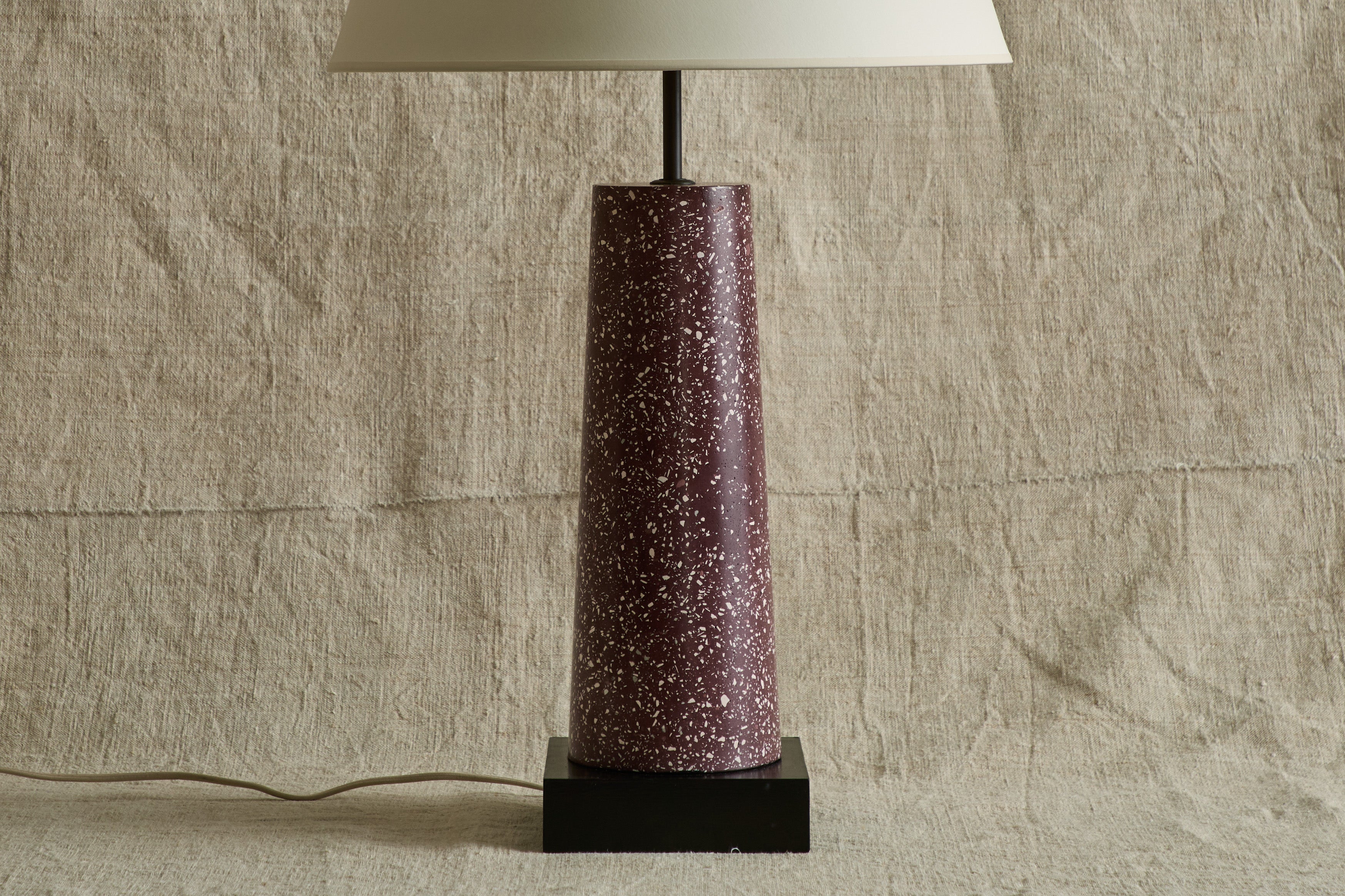 Nicky Kehoe - Scagliola Table Lamp, Porphyry