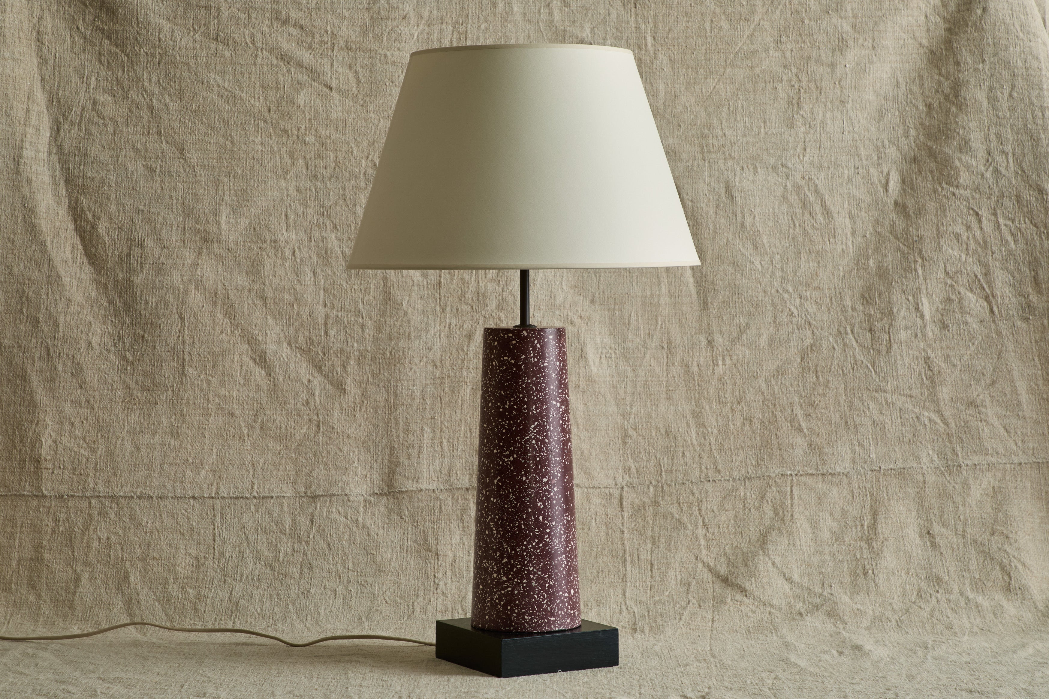 Nicky Kehoe - Scagliola Table Lamp, Porphyry
