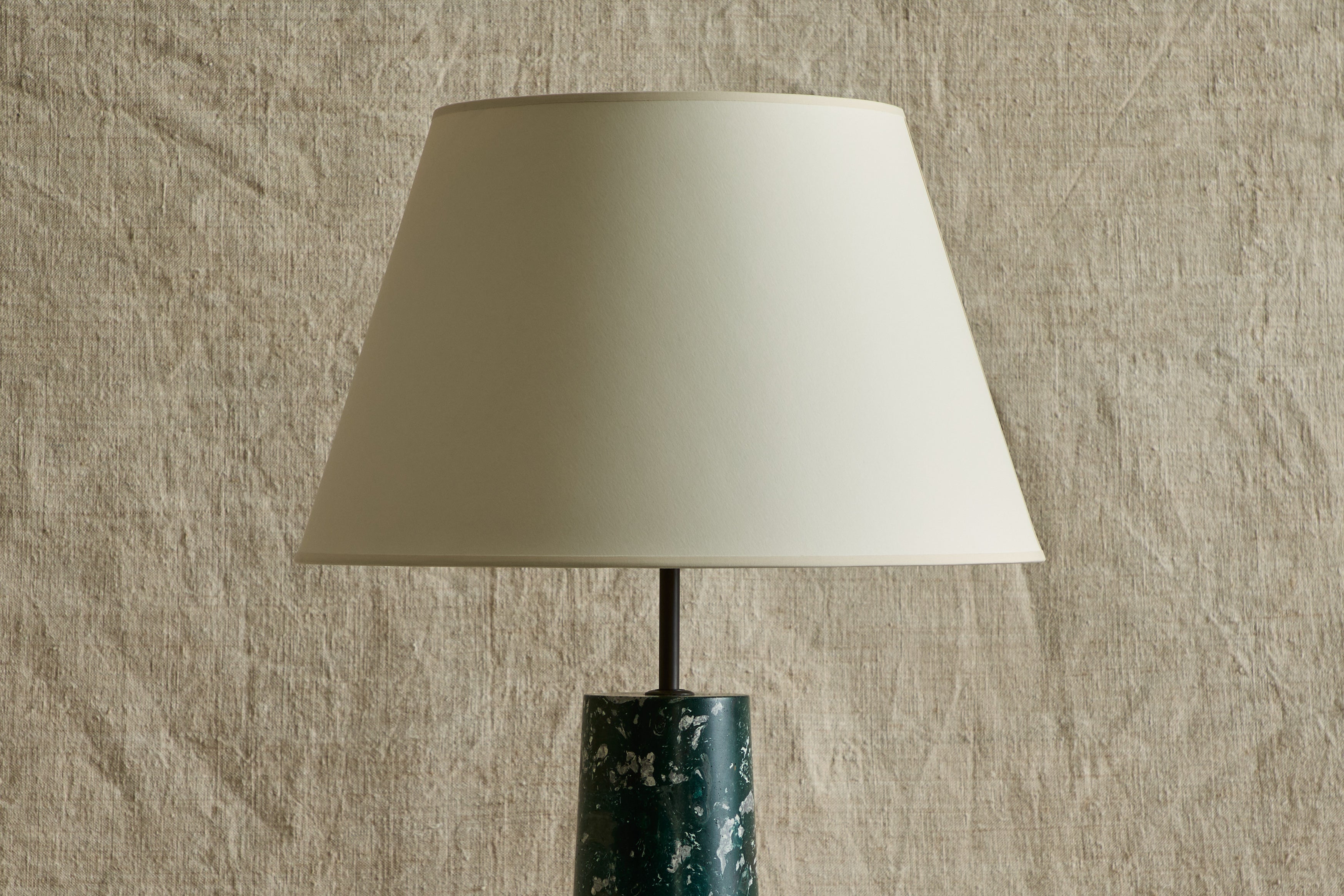 Nicky Kehoe - Scagliola Table Lamp, Swedish Green
