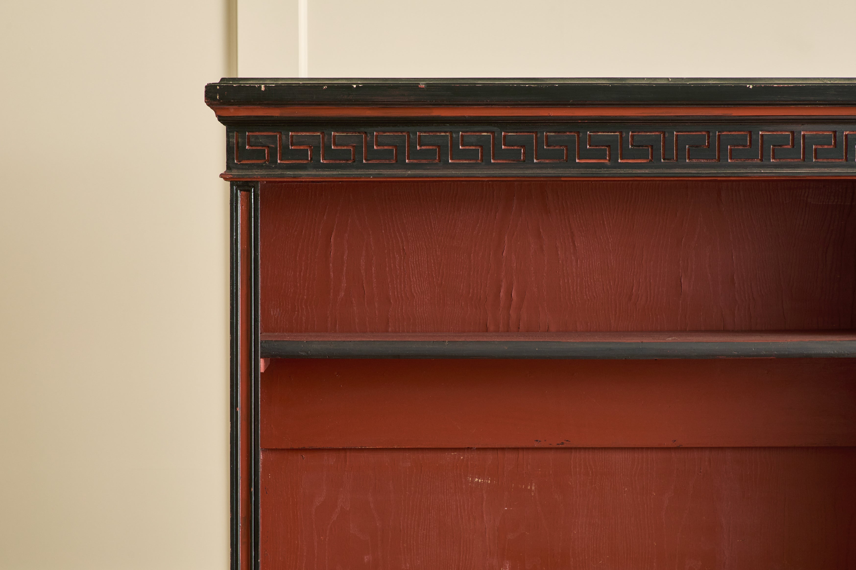 Nicky Kehoe - 1970s Red Interior Bookcase