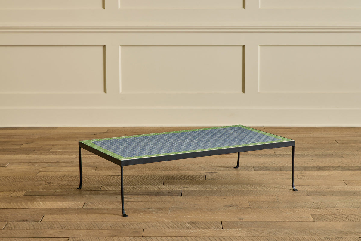 Nicky Kehoe - Mosaic Tile Coffee Table, Damascus and Clover