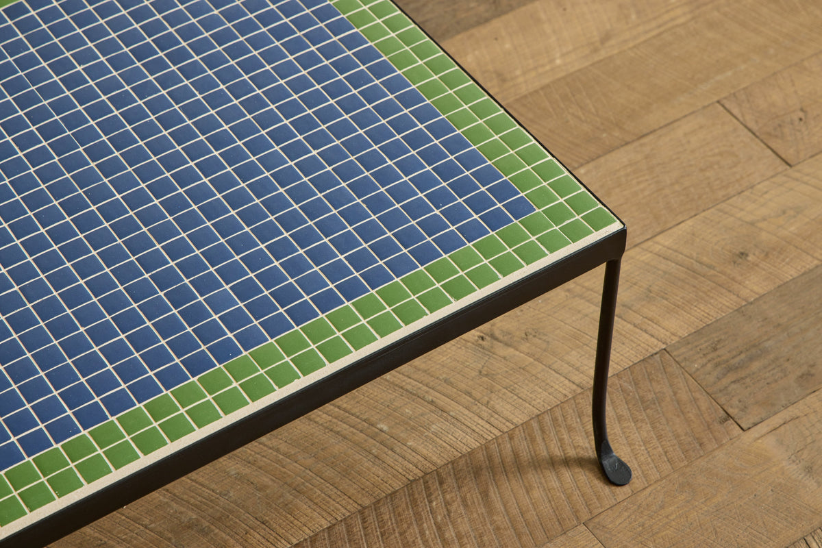Nicky Kehoe - Mosaic Tile Coffee Table, Damascus and Clover
