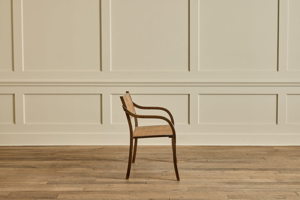 Nicky Kehoe - Early American Style Cane Bench