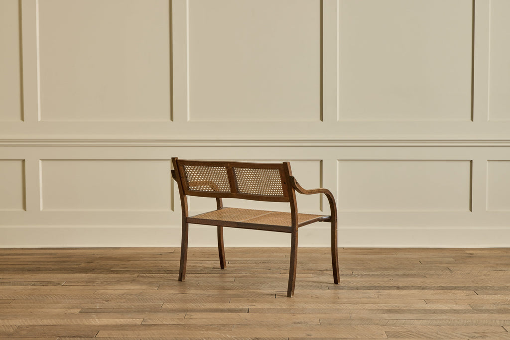 Nicky Kehoe - Early American Style Cane Bench
