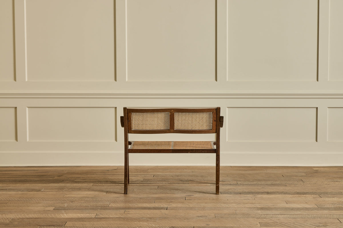 Nicky Kehoe - Early American Style Cane Bench