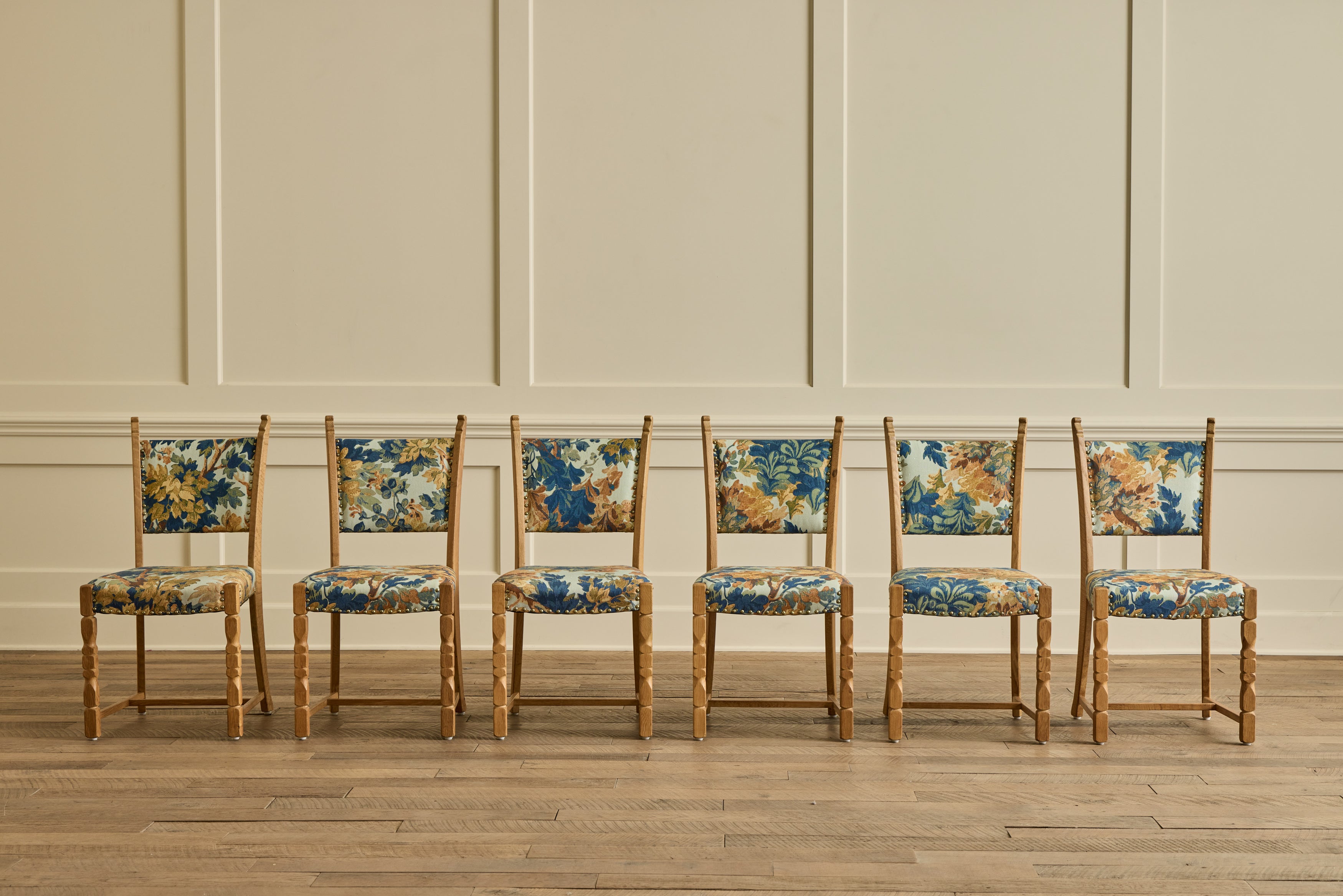 Nicky Kehoe - VTG SET OF 6 KJAERNULF DINING CHAIRS