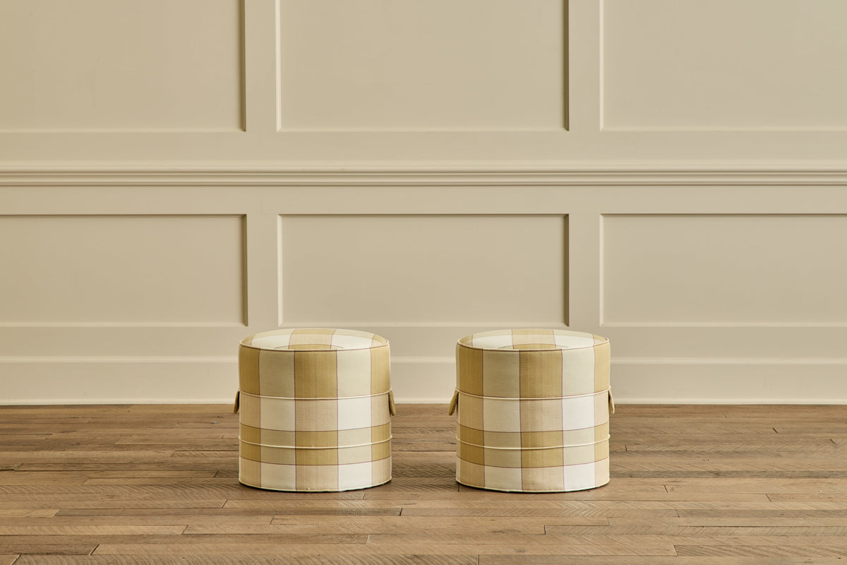 Nicky Kehoe - Round Hassock, 17"