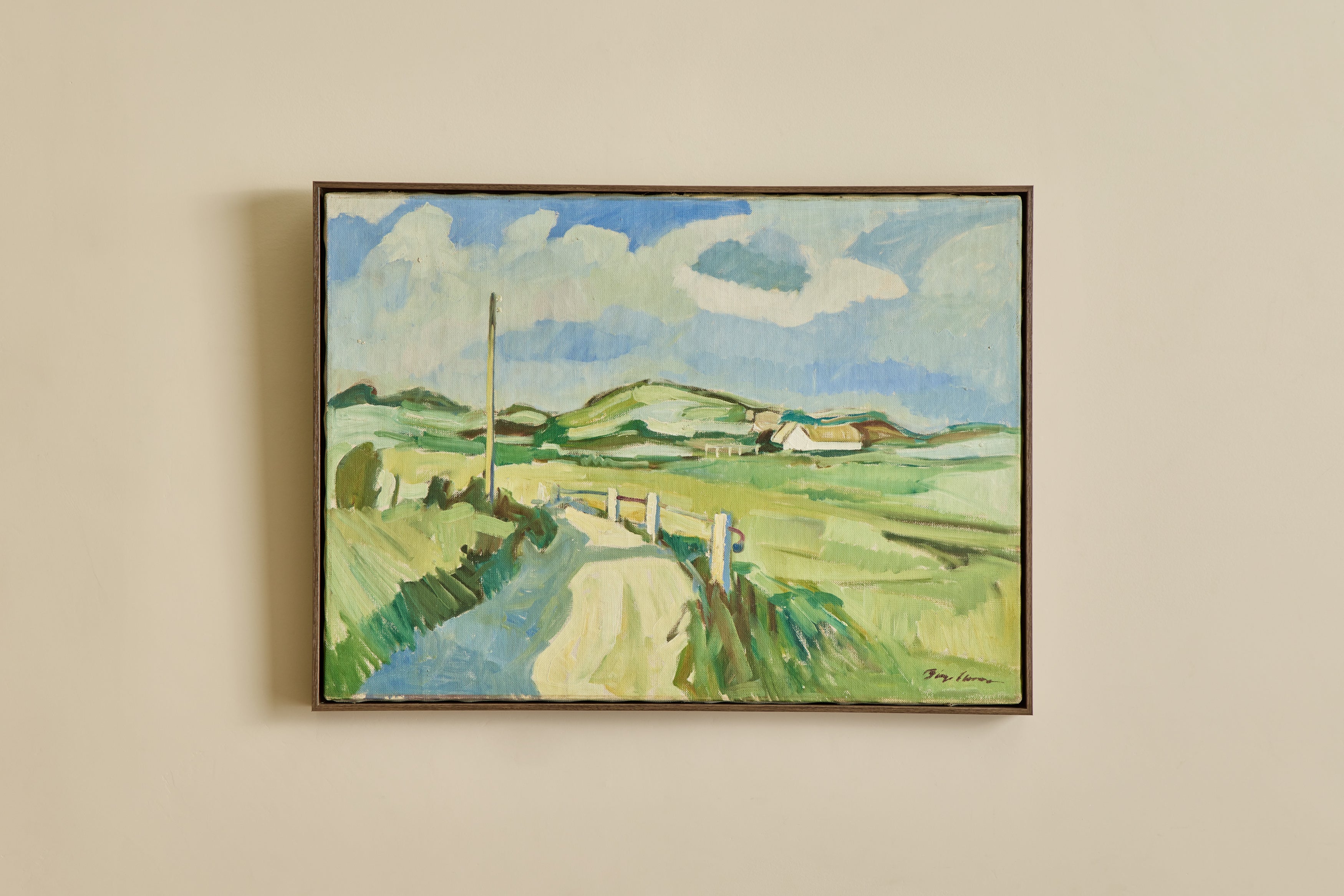 Nicky Kehoe - VTG SCANDINAVIAN LANDSCAPE PAINTING