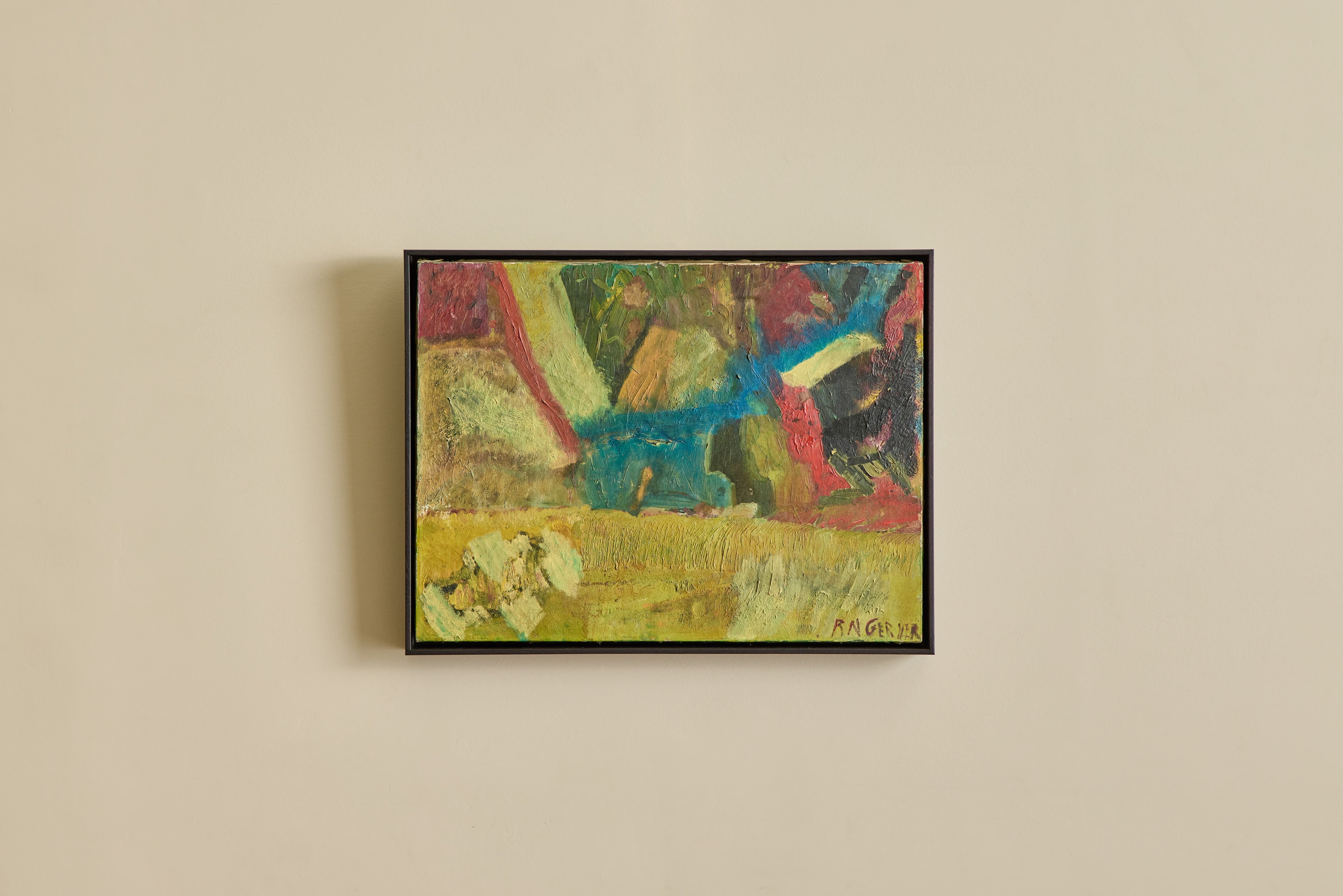 Nicky Kehoe - VTG ABSTRACT OIL PAINTING