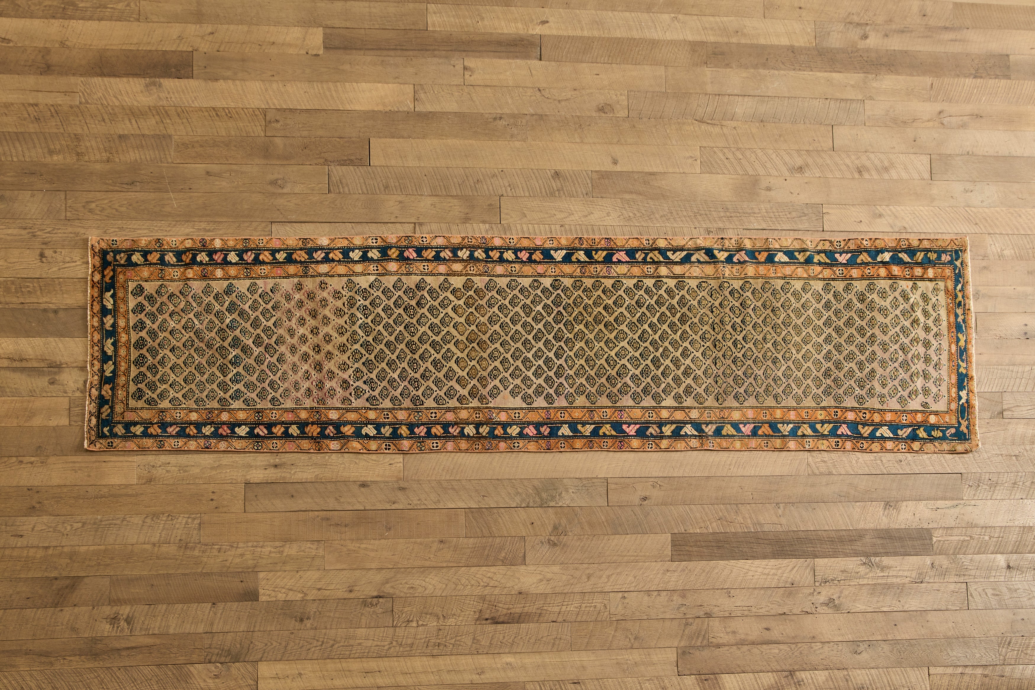 Nicky Kehoe - VTG PERSIAN PAISLEY RUNNER 3'4 X 12'9