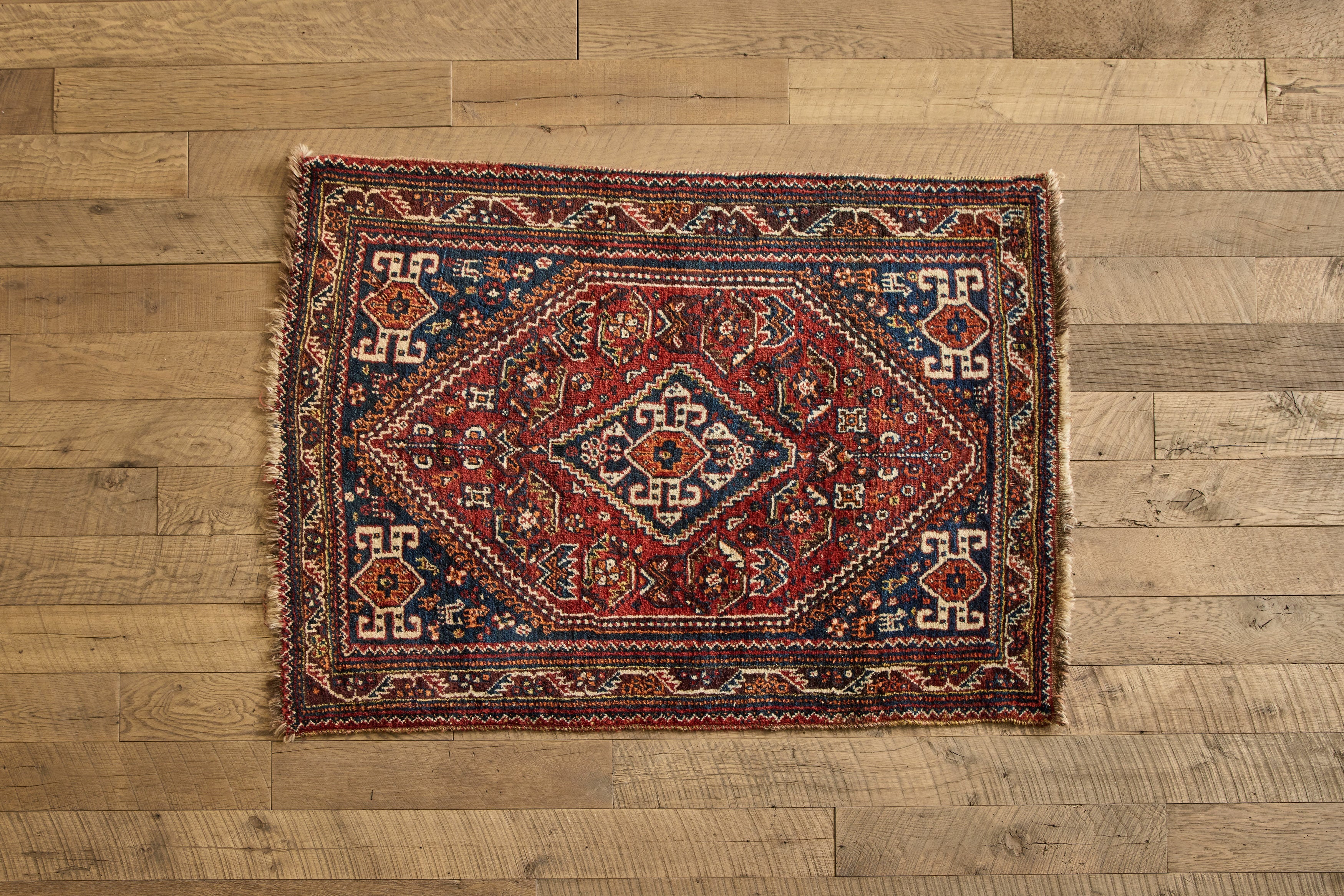 Nicky Kehoe - VTG 1930S SHIRAZ RUG 4 X 5
