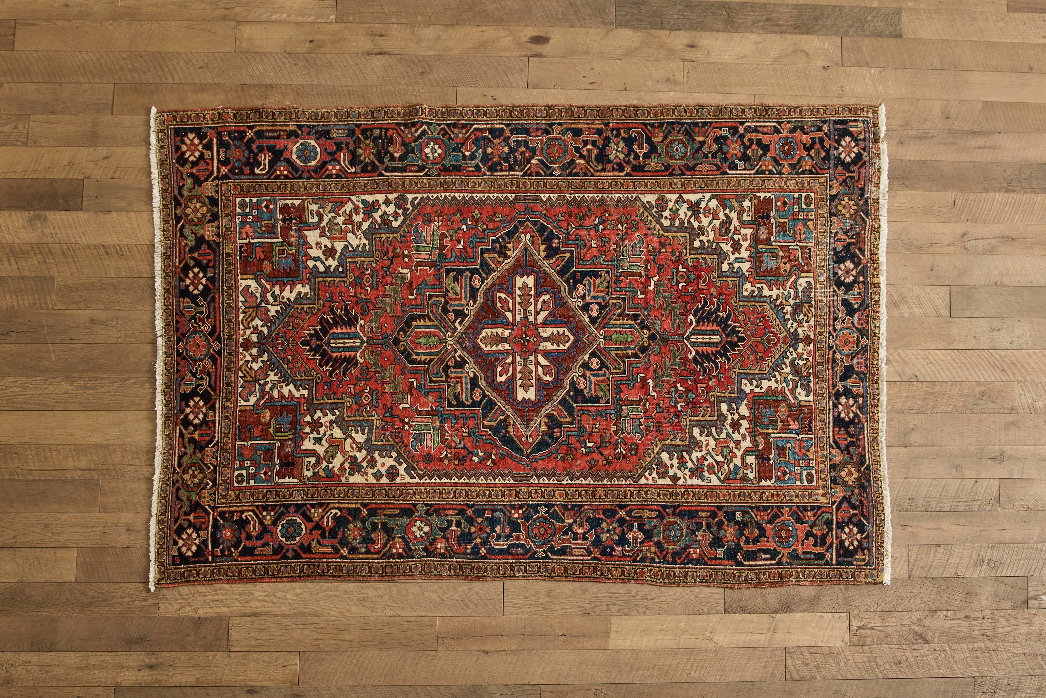 Nicky Kehoe - VTG PERSIAN HERIZ RUG 6'2 X 9'