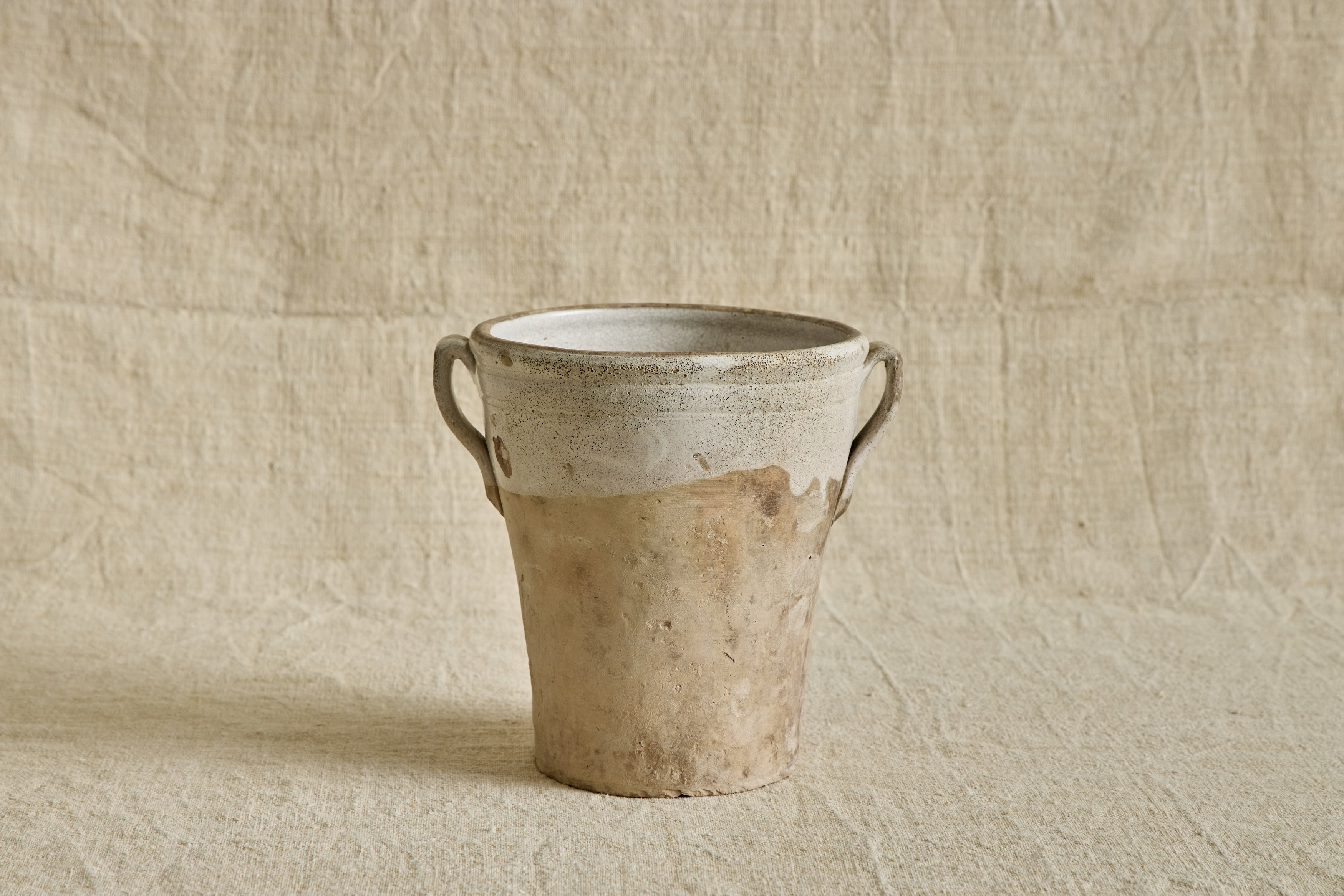 Nicky Kehoe - VTG FRENCH STONEWARE VASE NO. 1