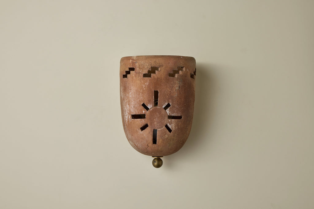 Nicky Kehoe - 1970s Terracotta Sconce
